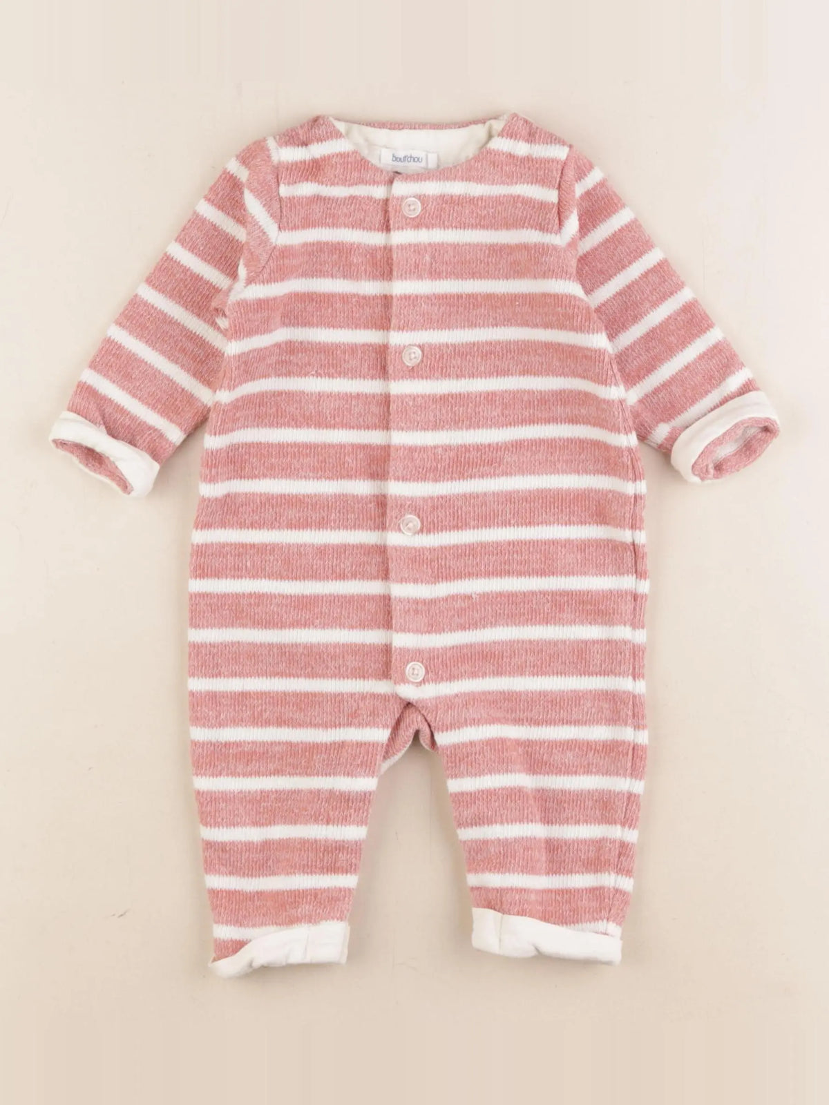 Boutchou - combinaison rose - 3 mois