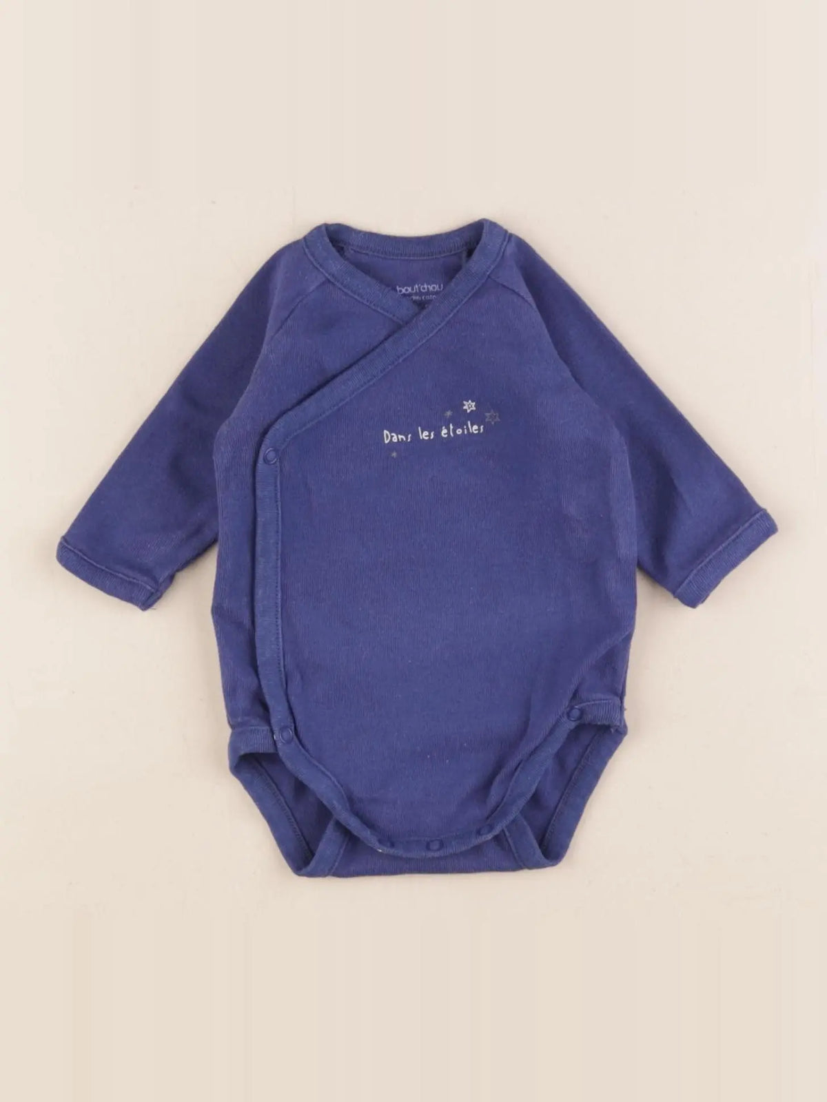 Boutchou - body bleu - 1 mois
