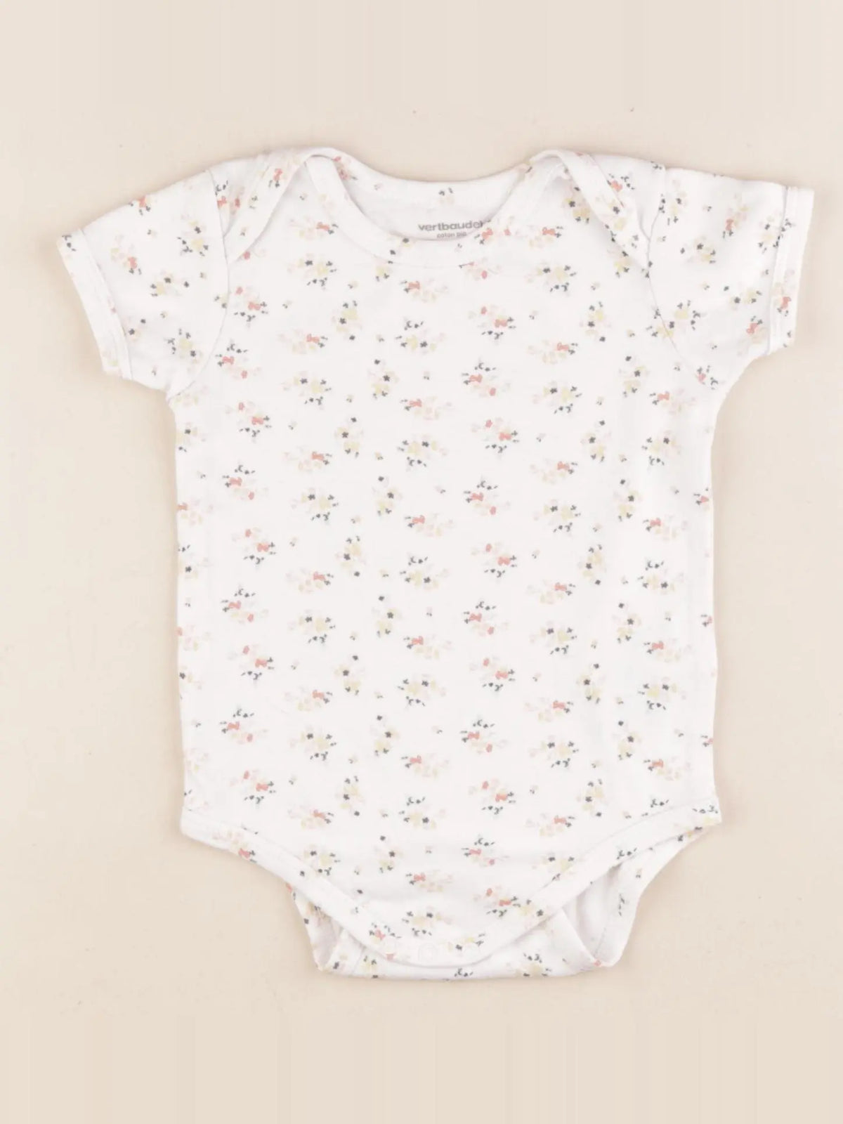 Vertbaudet - body coton multicolore - 18 mois
