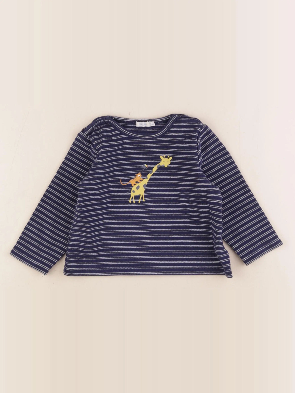 Boutchou - tee-shirt bleu - 24 mois