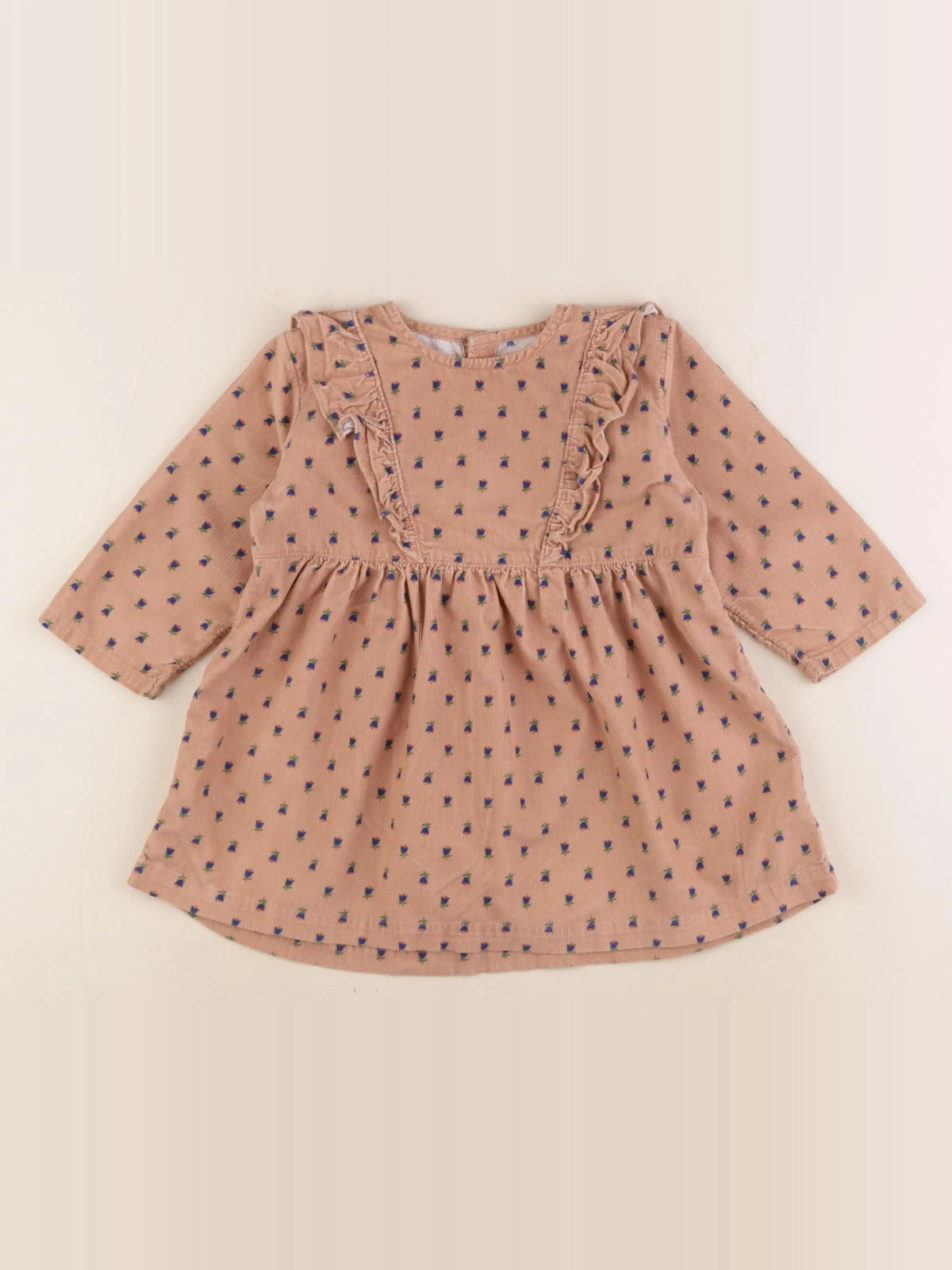 Petit Bateau - robe rose - 18 mois