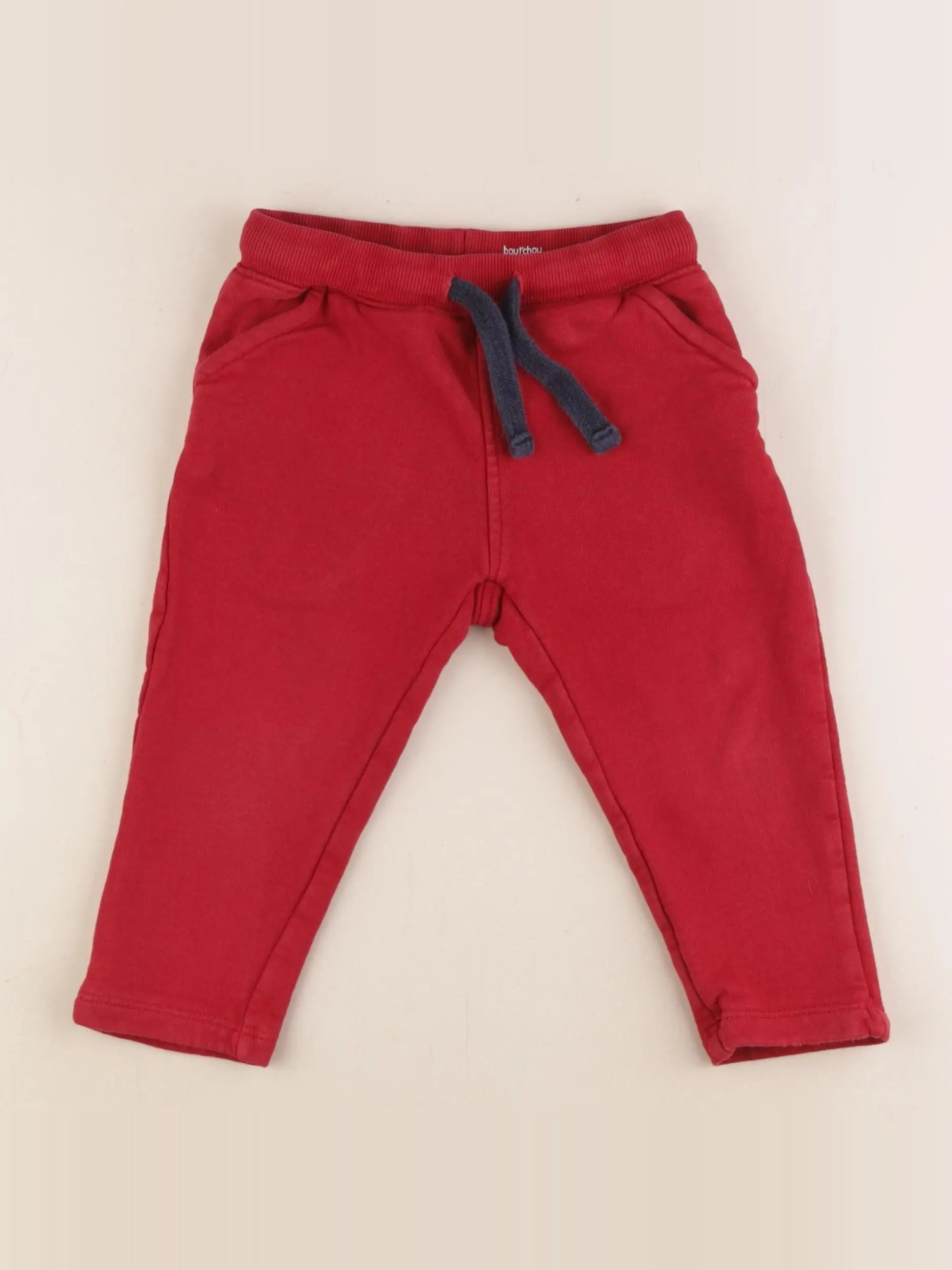 Boutchou - jogging rouge - 18 mois