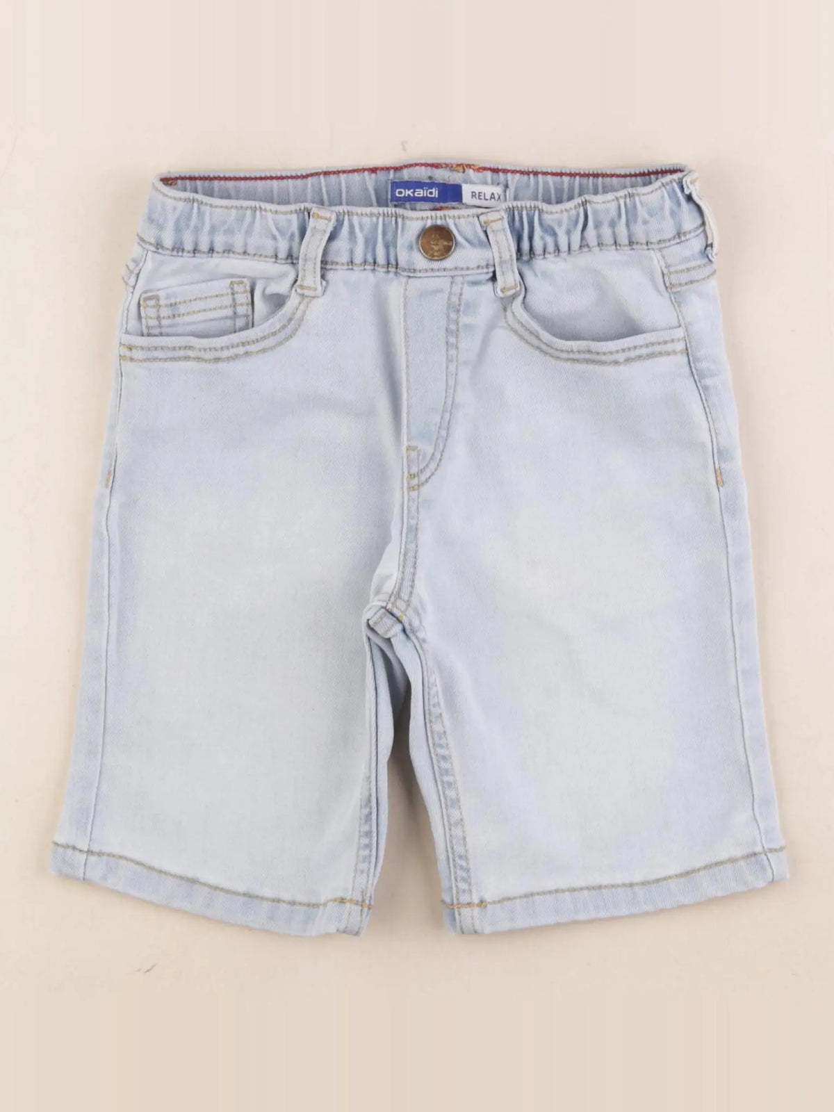 Okaidi - short bleu - 5 ans