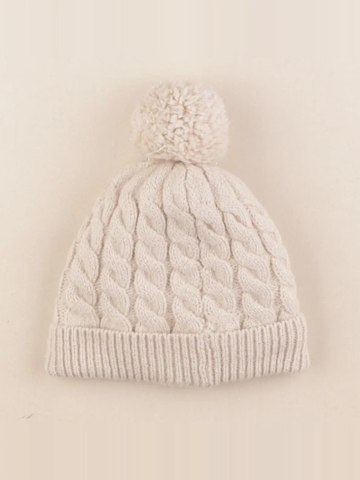 Okaidi - bonnet beige, or - 6/8 ans