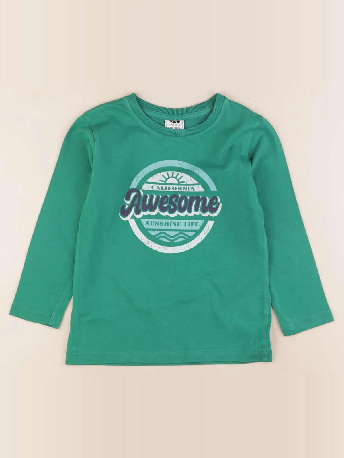 Tape à l'oeil - tee-shirt vert - 5 ans