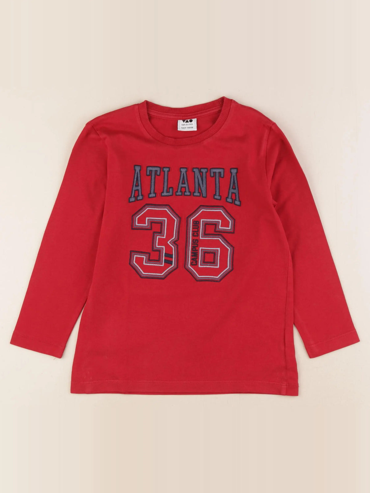 Tape à l'oeil - tee-shirt rouge - 5 ans