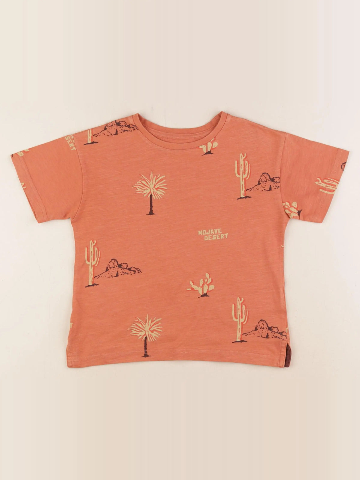 Vertbaudet - tee-shirt orange - 5 ans
