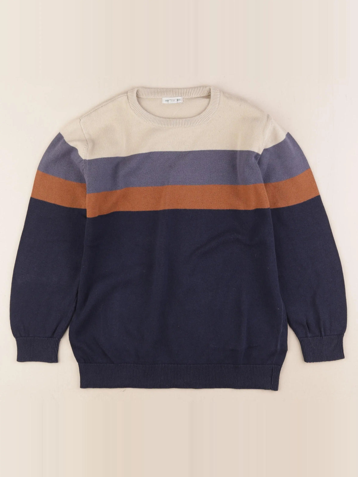 Vertbaudet - pull multicolore - 10 ans