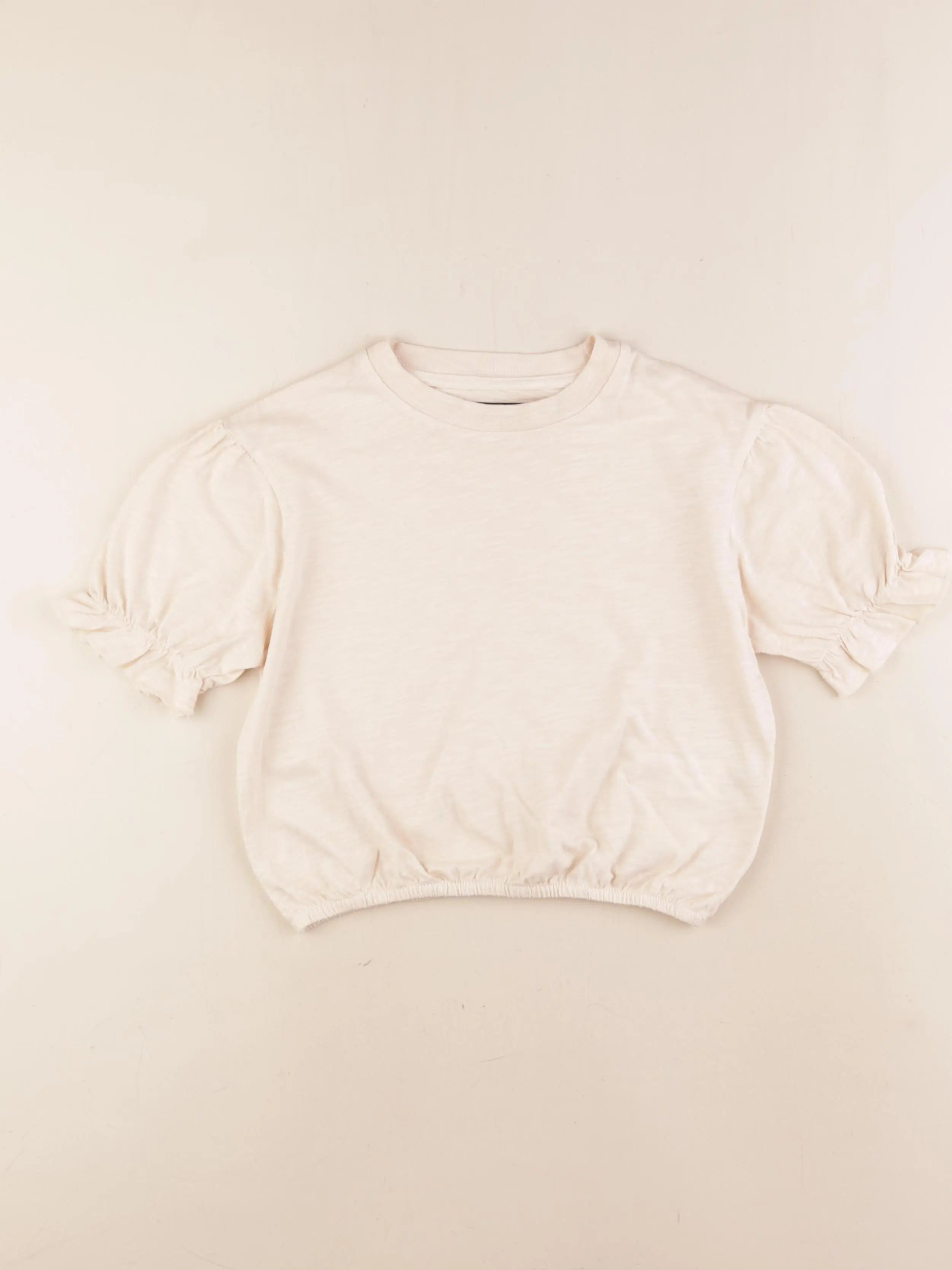 Monoprix - tee-shirt beige - 6 ans