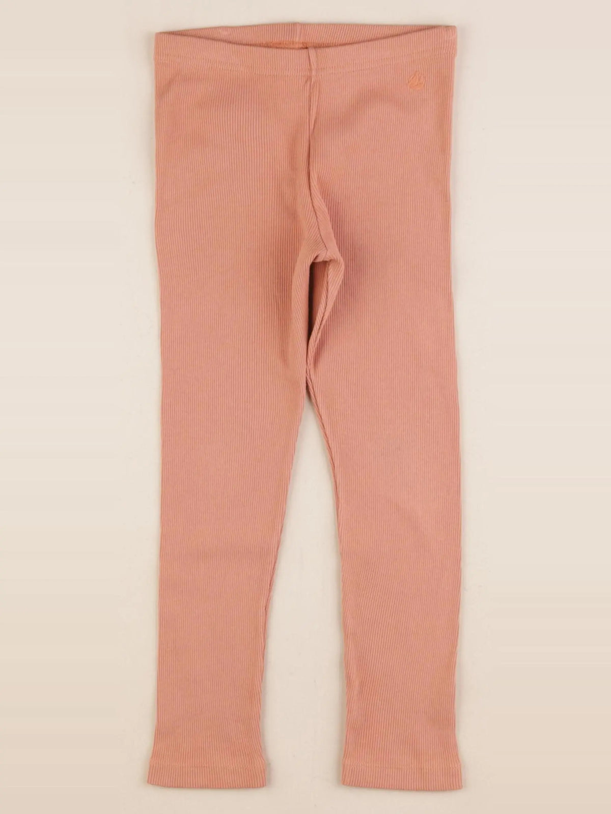 Petit Bateau - legging orange - 5 ans