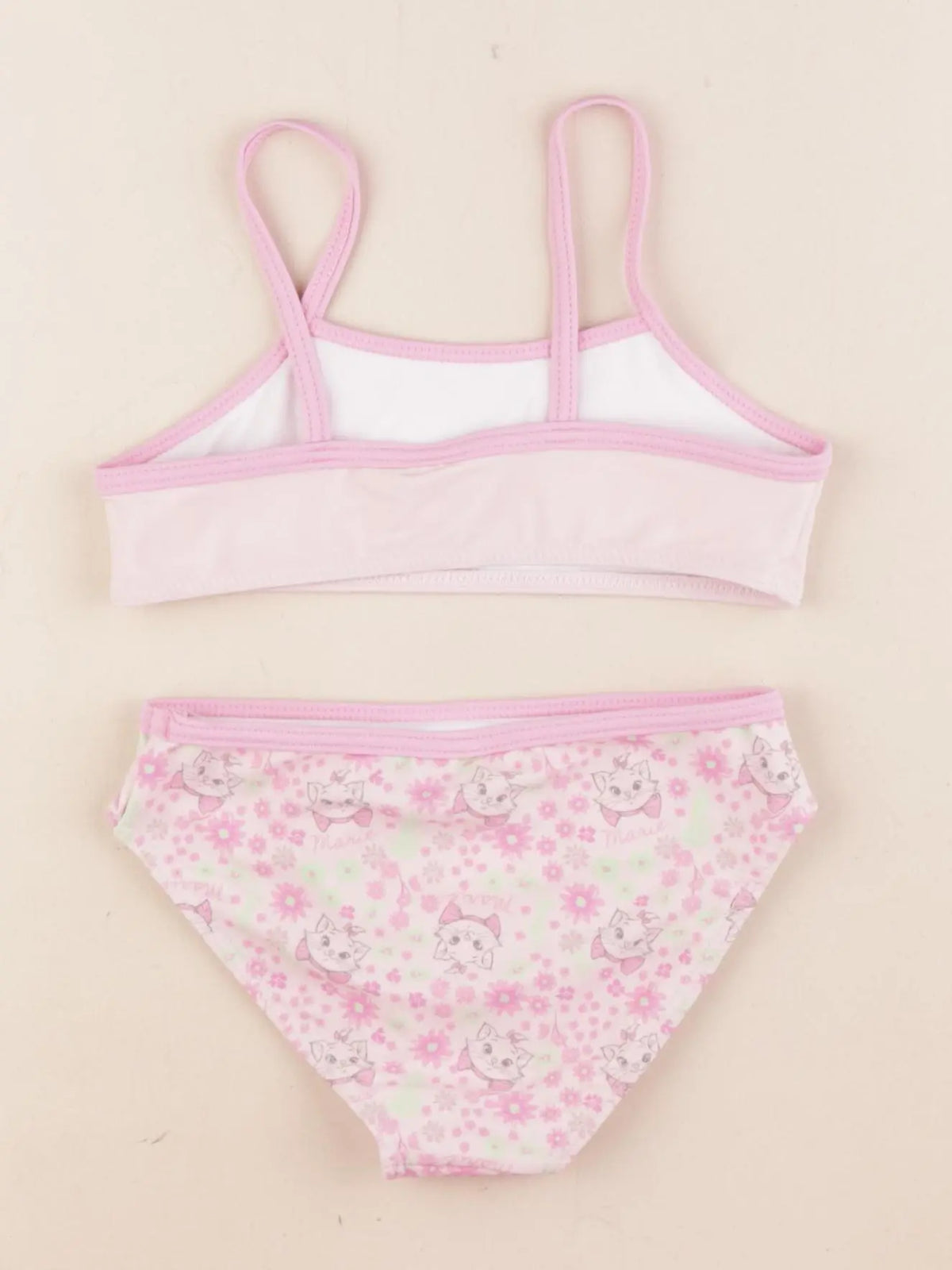Vertbaudet - maillot de bain rose - 4 ans