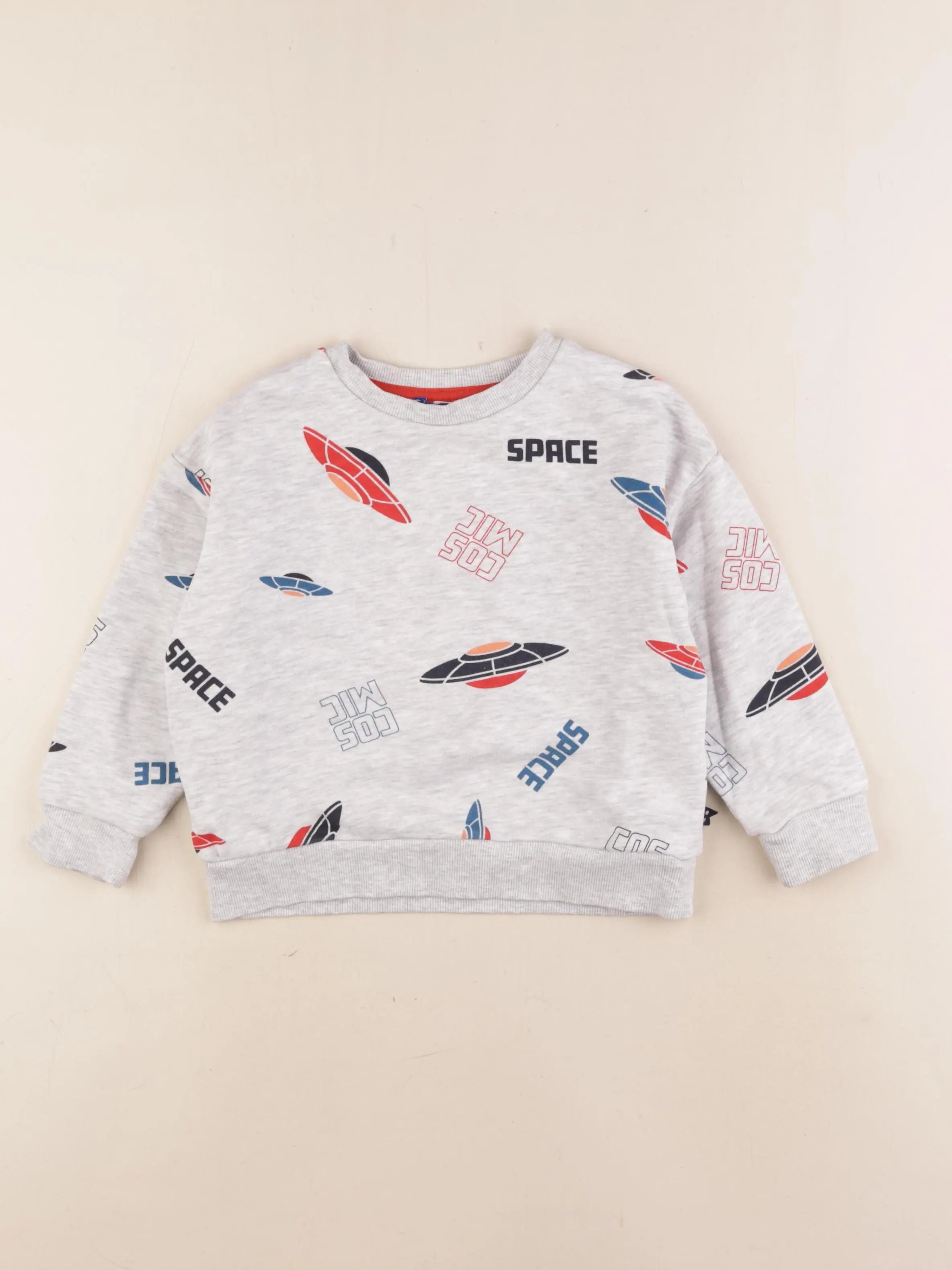 Okaidi - sweat gris - 3 ans