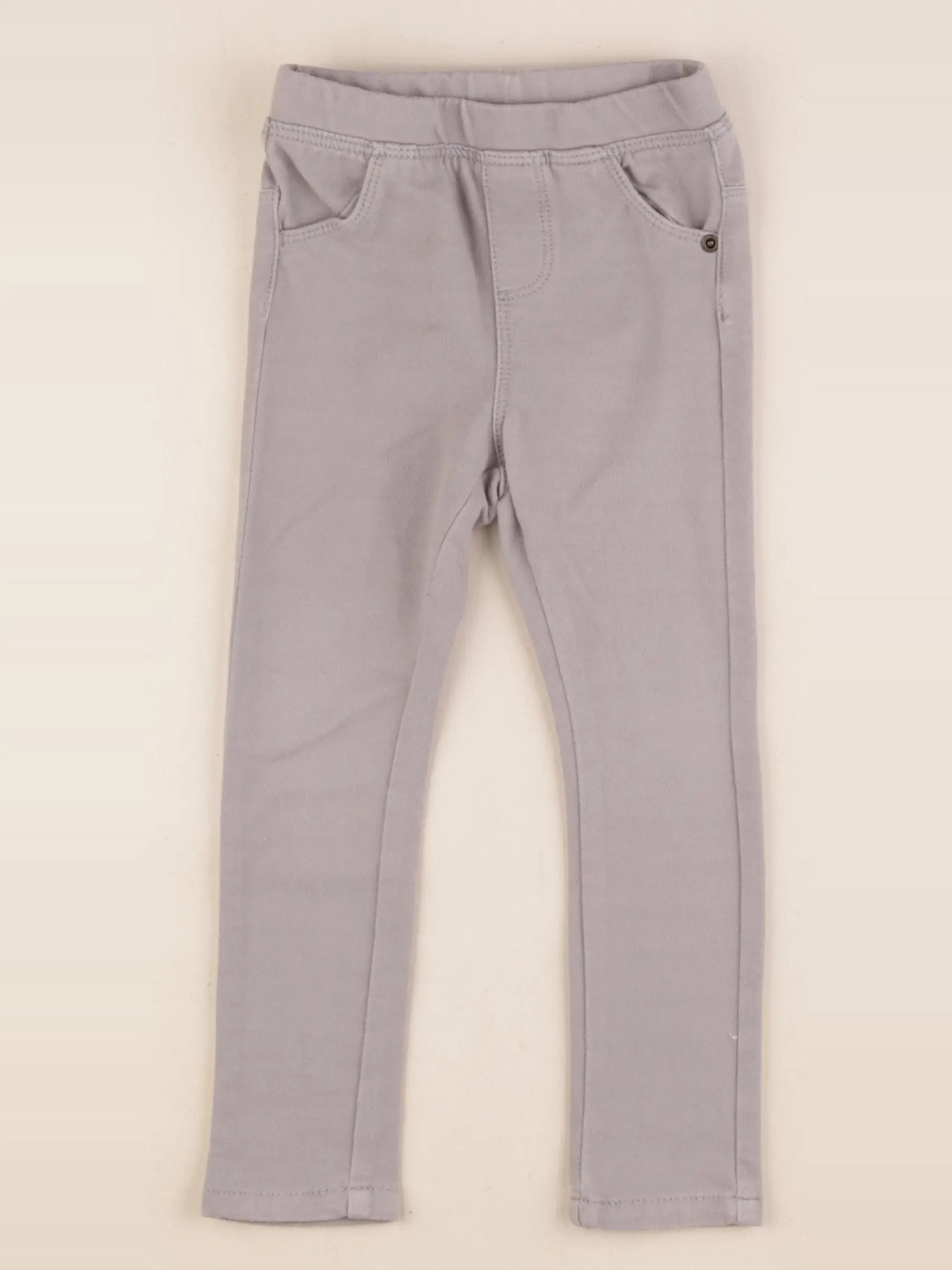Vertbaudet - jegging gris - 36 mois