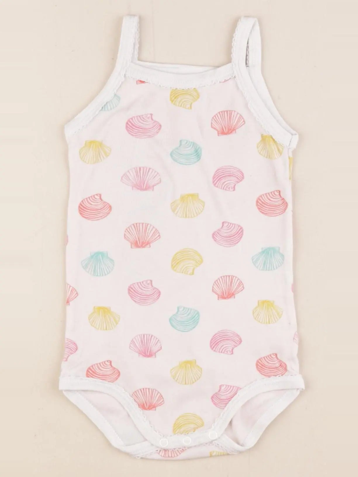 Petit Bateau - body rose - 12 mois