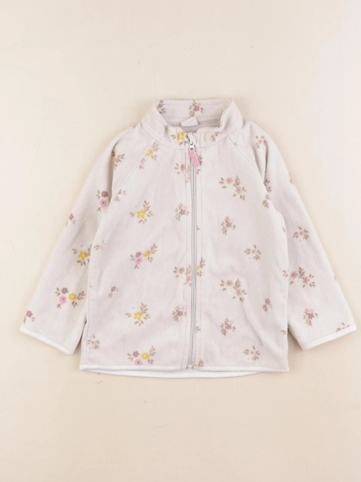 H&M - polaire beige - 12/18 mois