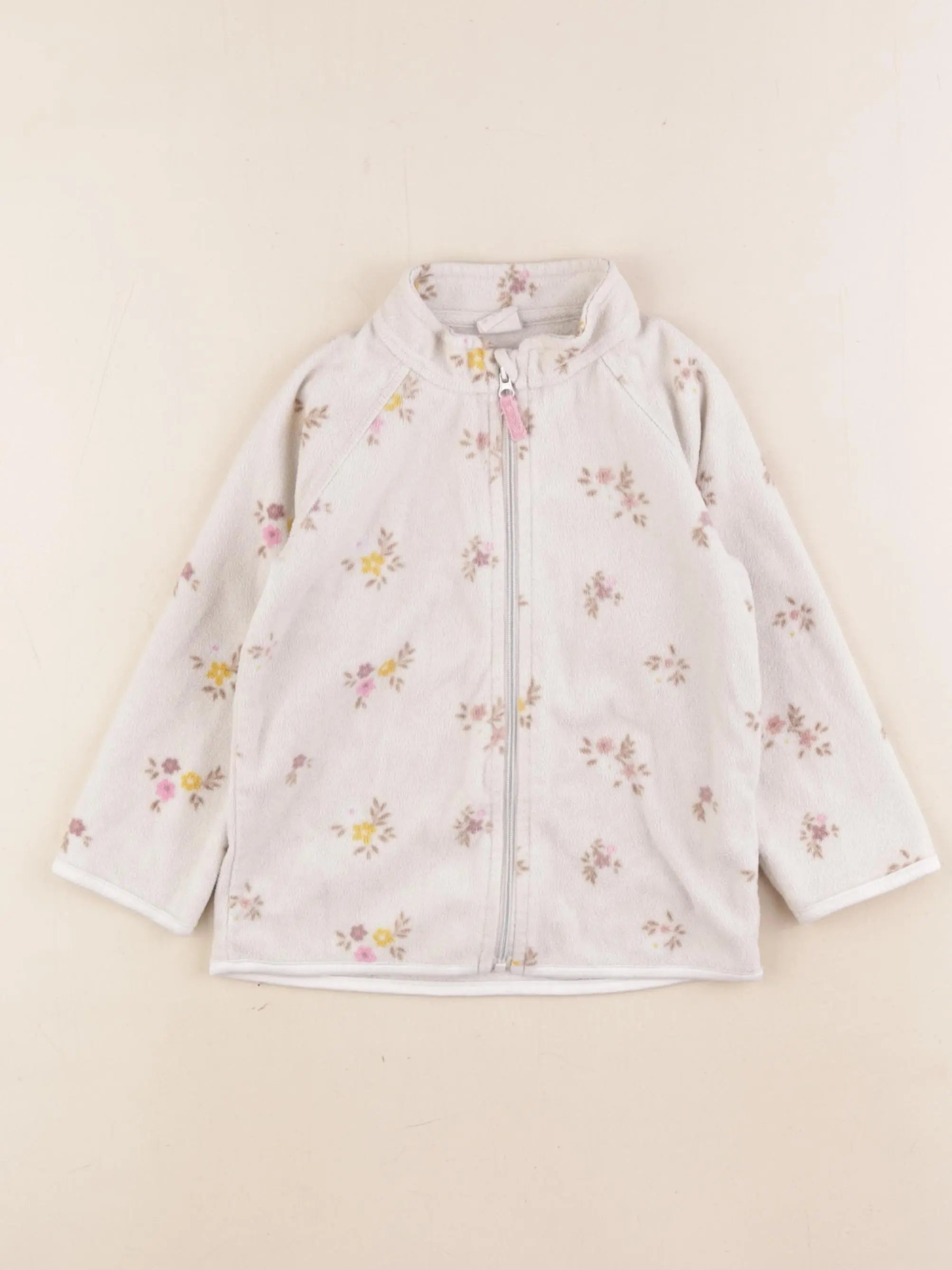 H&M - polaire beige - 12/18 mois