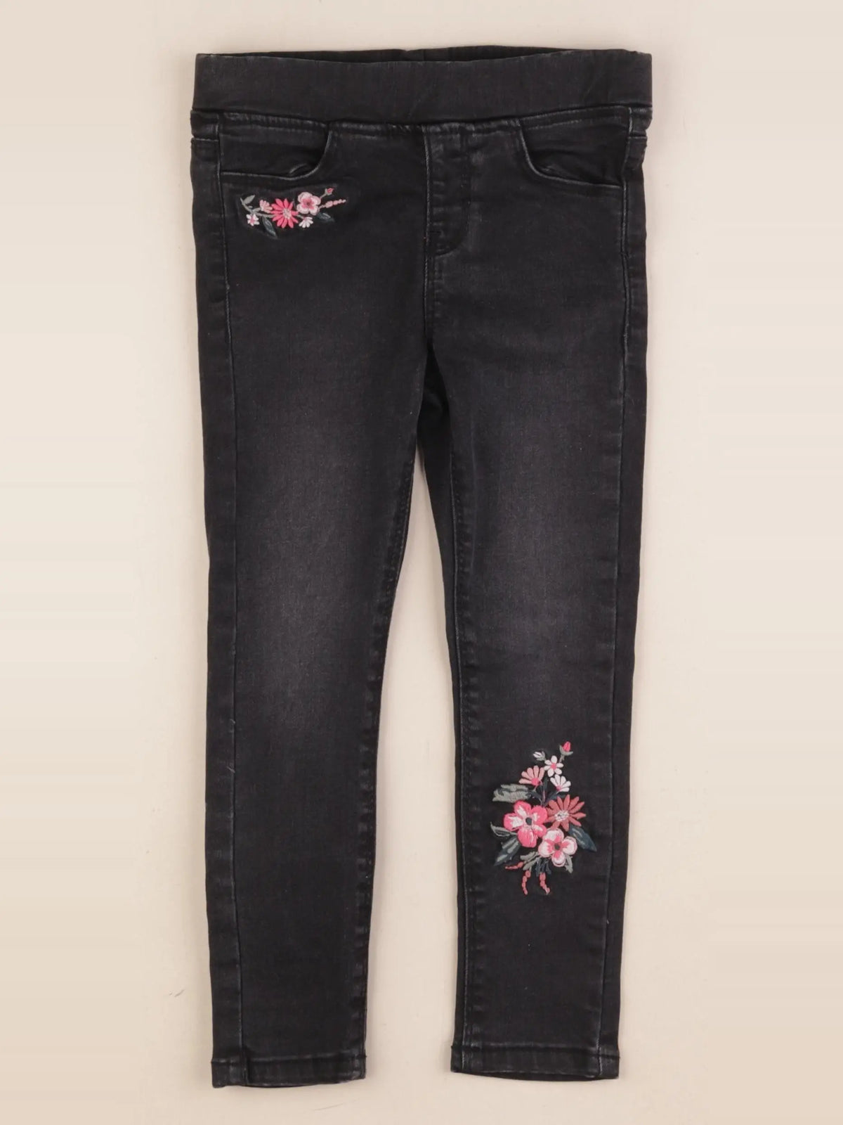 Vertbaudet - jegging noir - 4 ans