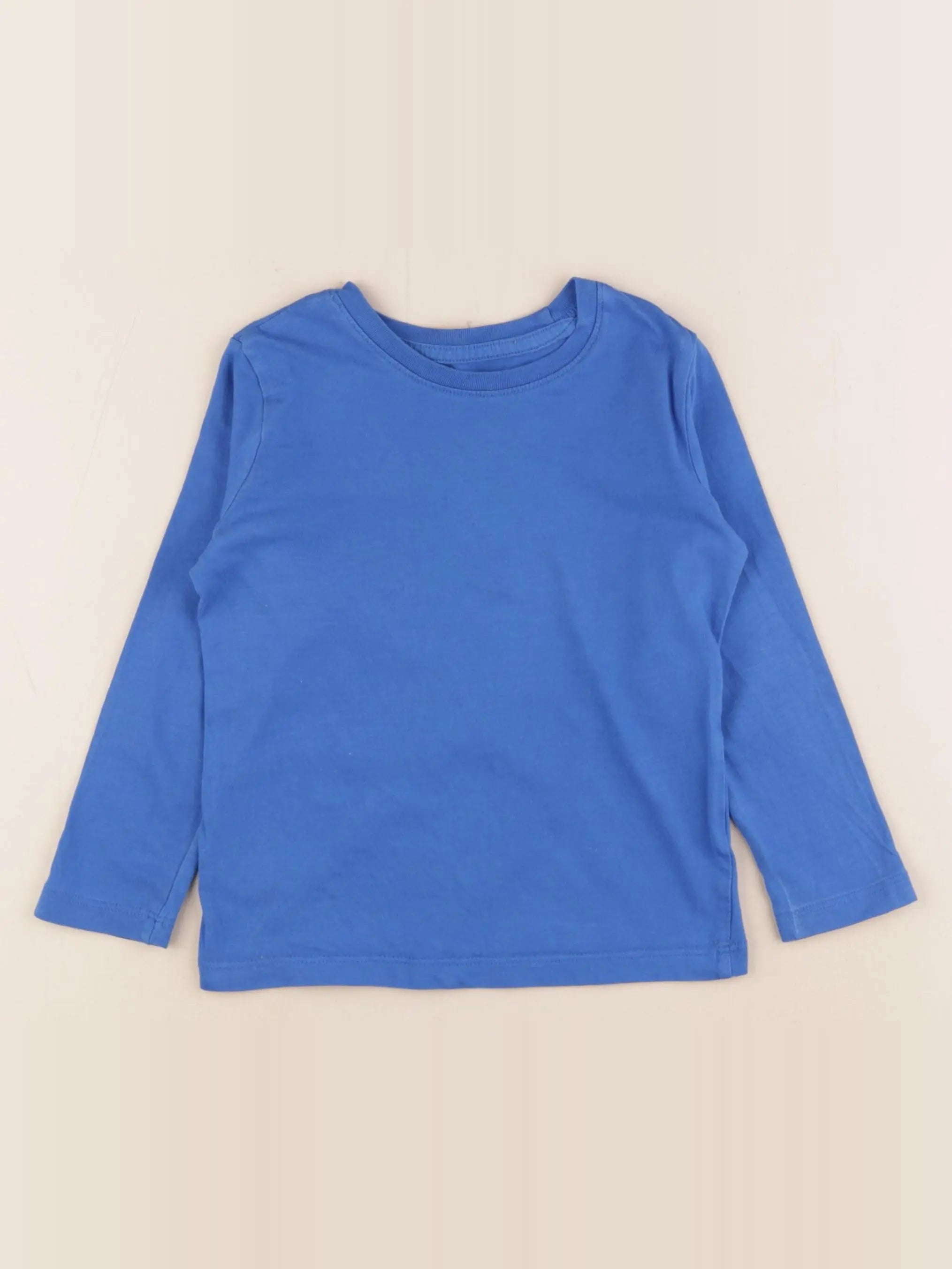 H&M - tee-shirt bleu - 2/4 ans