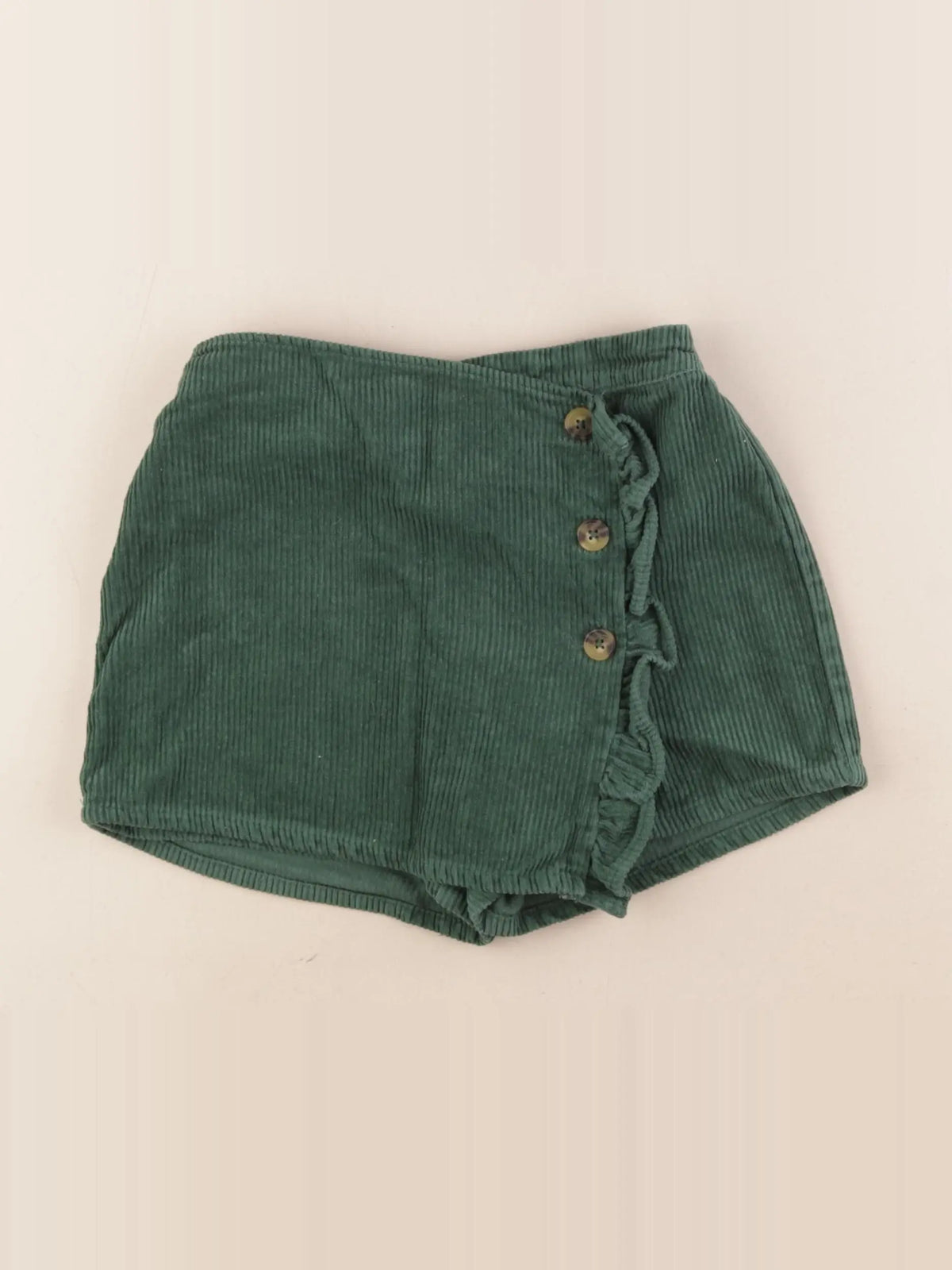 Vertbaudet - short vert - 7 ans