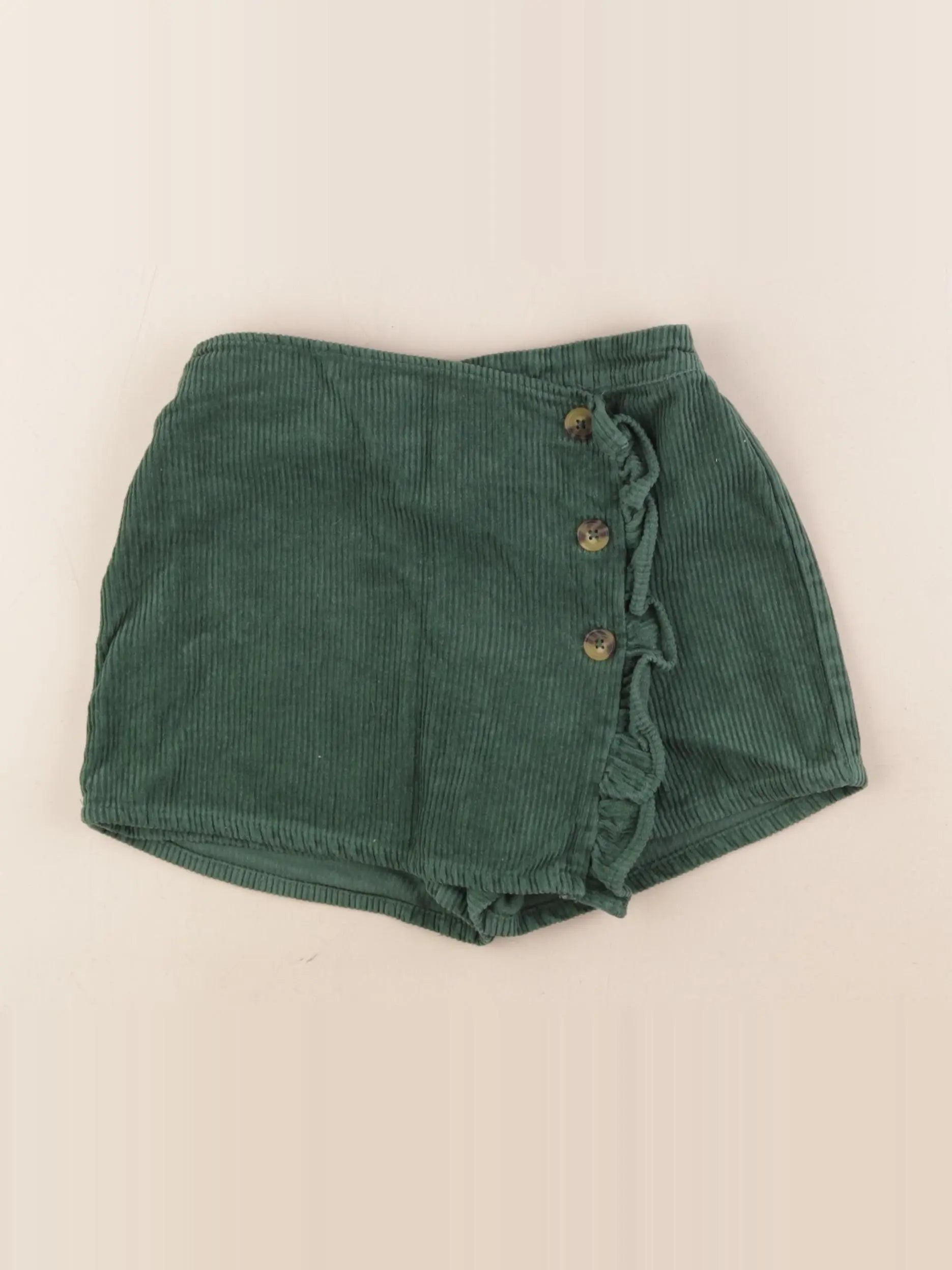 Vertbaudet - short vert - 7 ans