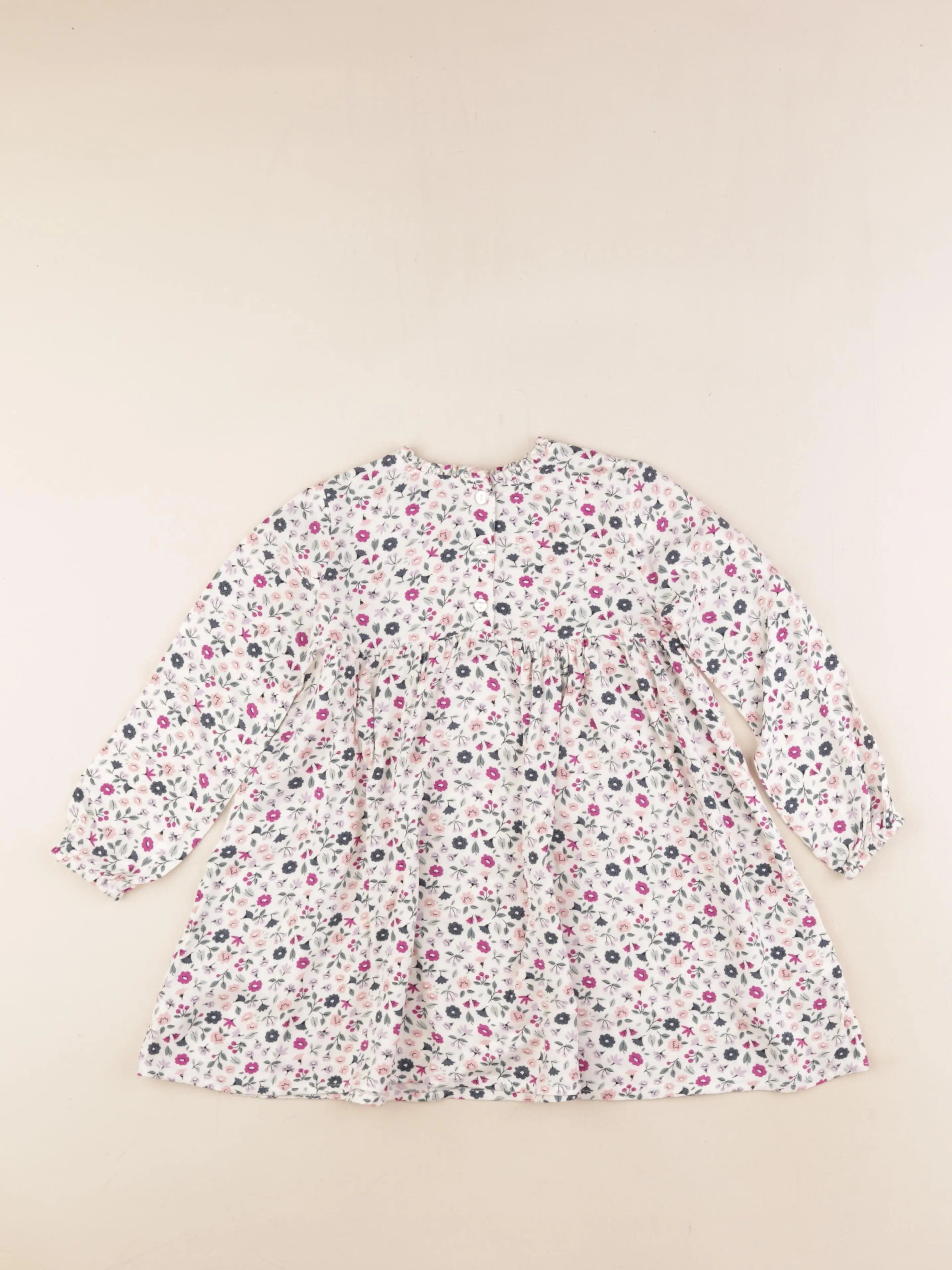Vertbaudet - robe multicolore - 3 ans