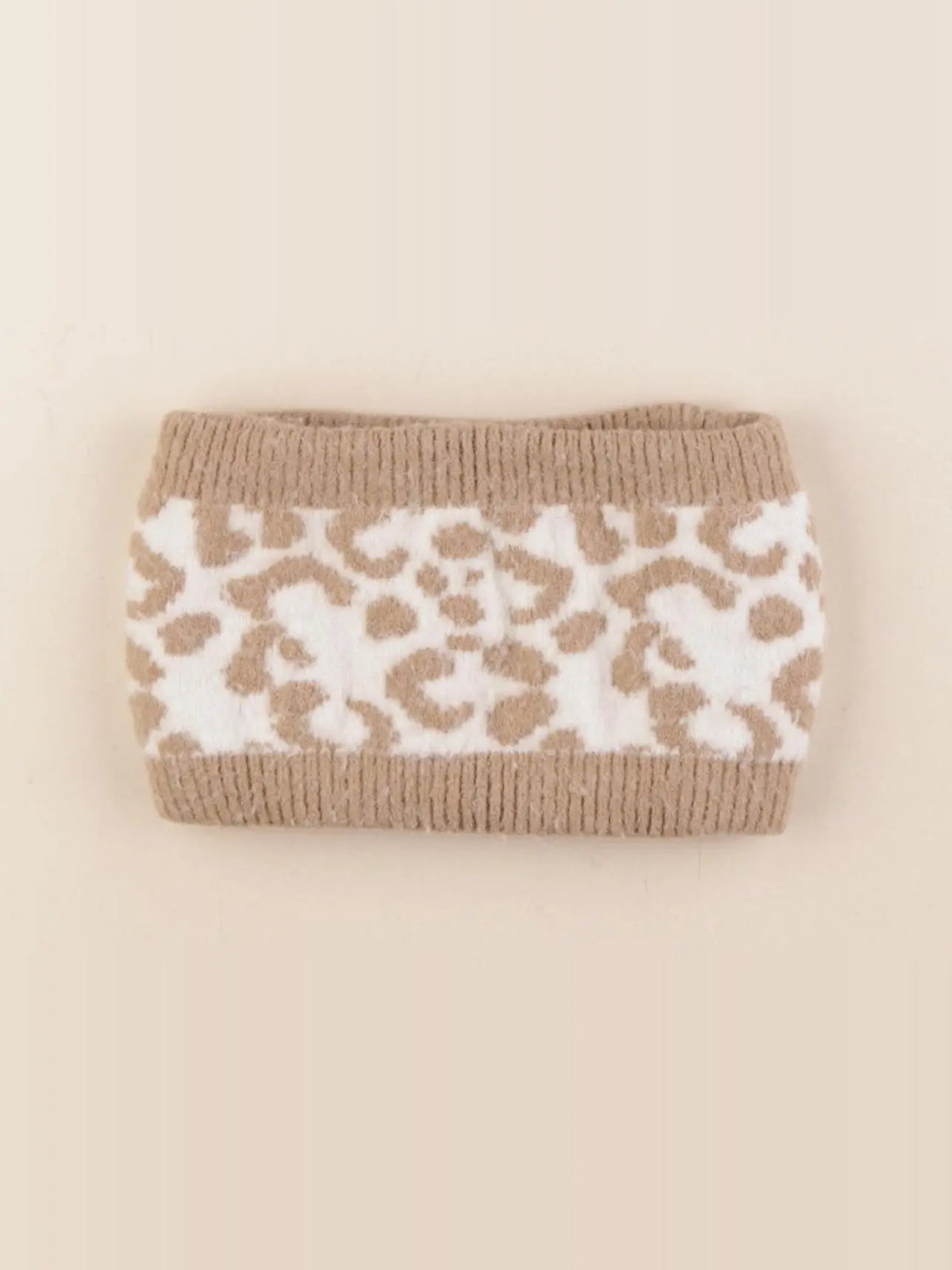 Vertbaudet - tour de cou beige, blanc - 2/6 ans