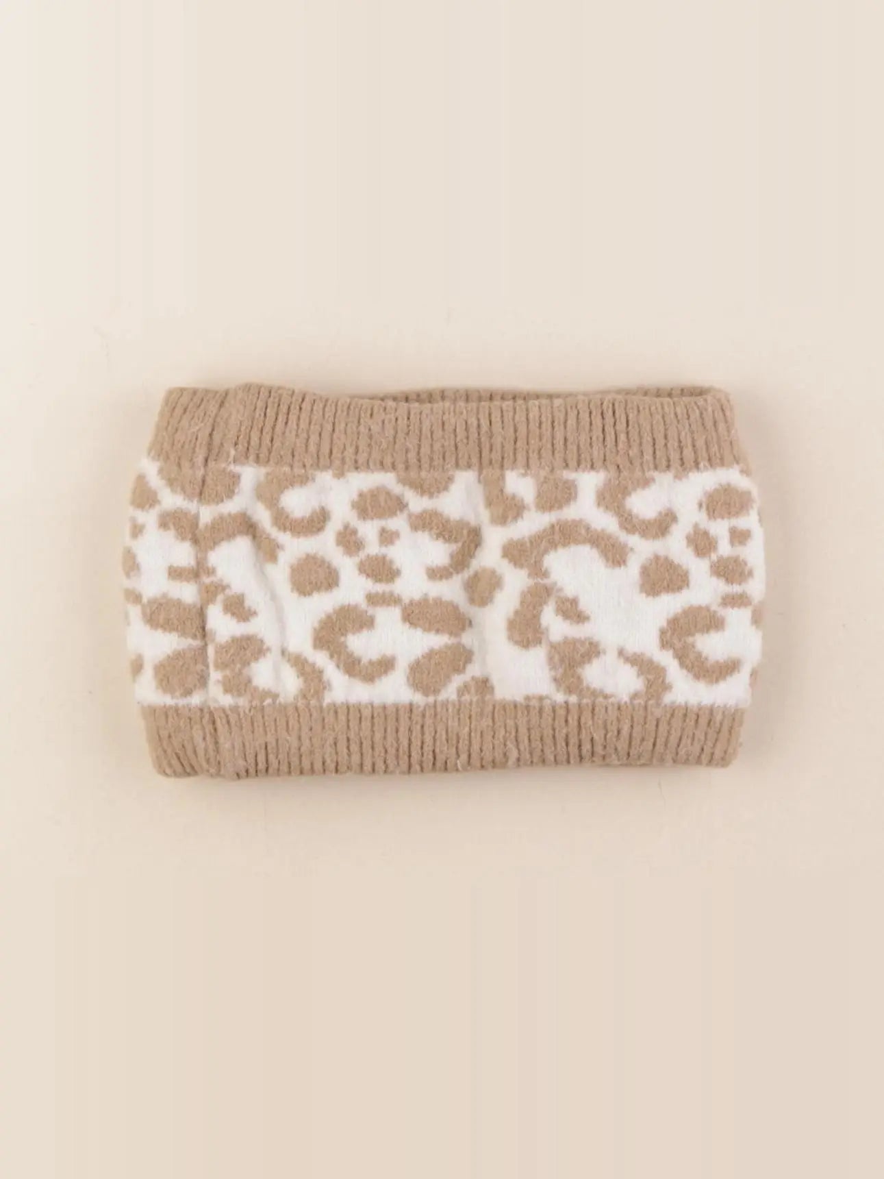 Vertbaudet - tour de cou beige, blanc - 2/6 ans