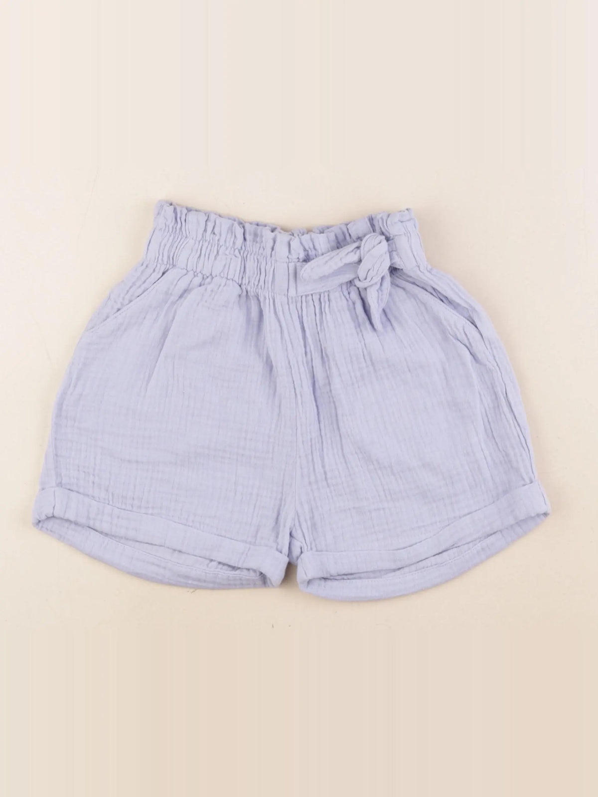Vertbaudet - short bleu - 8 ans