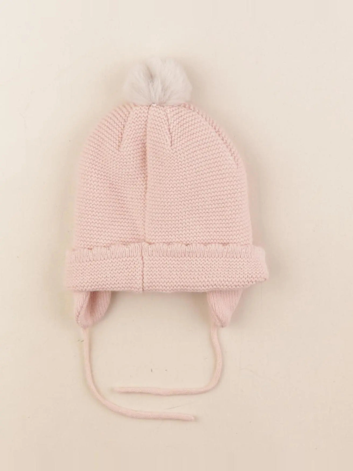 Vertbaudet - bonnet rose, or - 12/18 mois