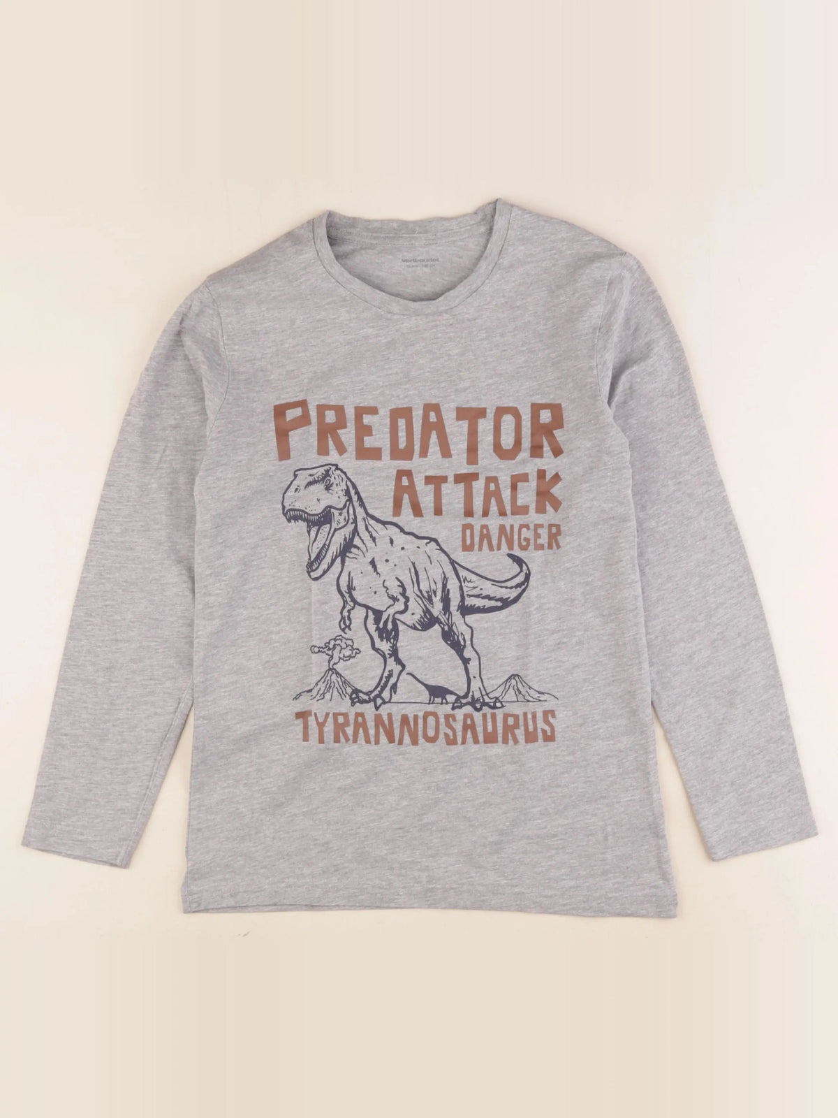Vertbaudet - tee-shirt gris - 10 ans