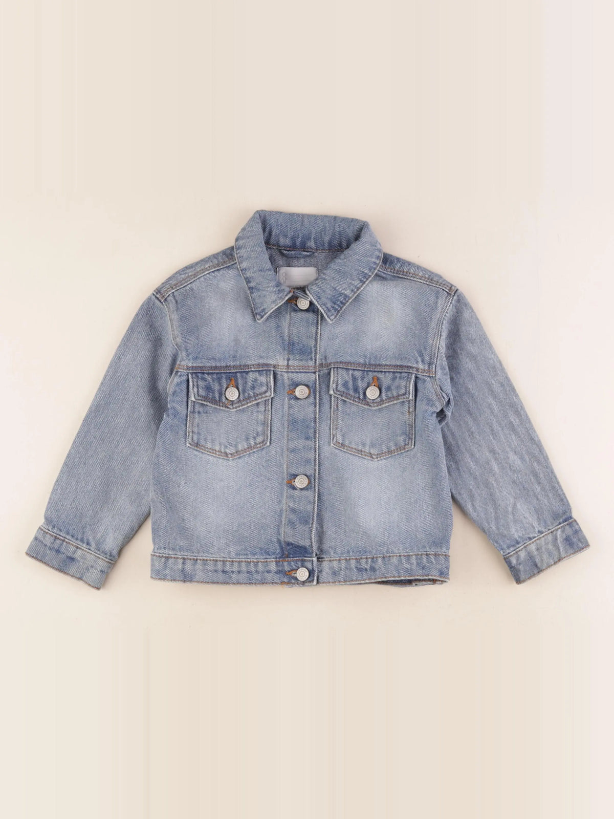 Vertbaudet - veste bleu - 4 ans