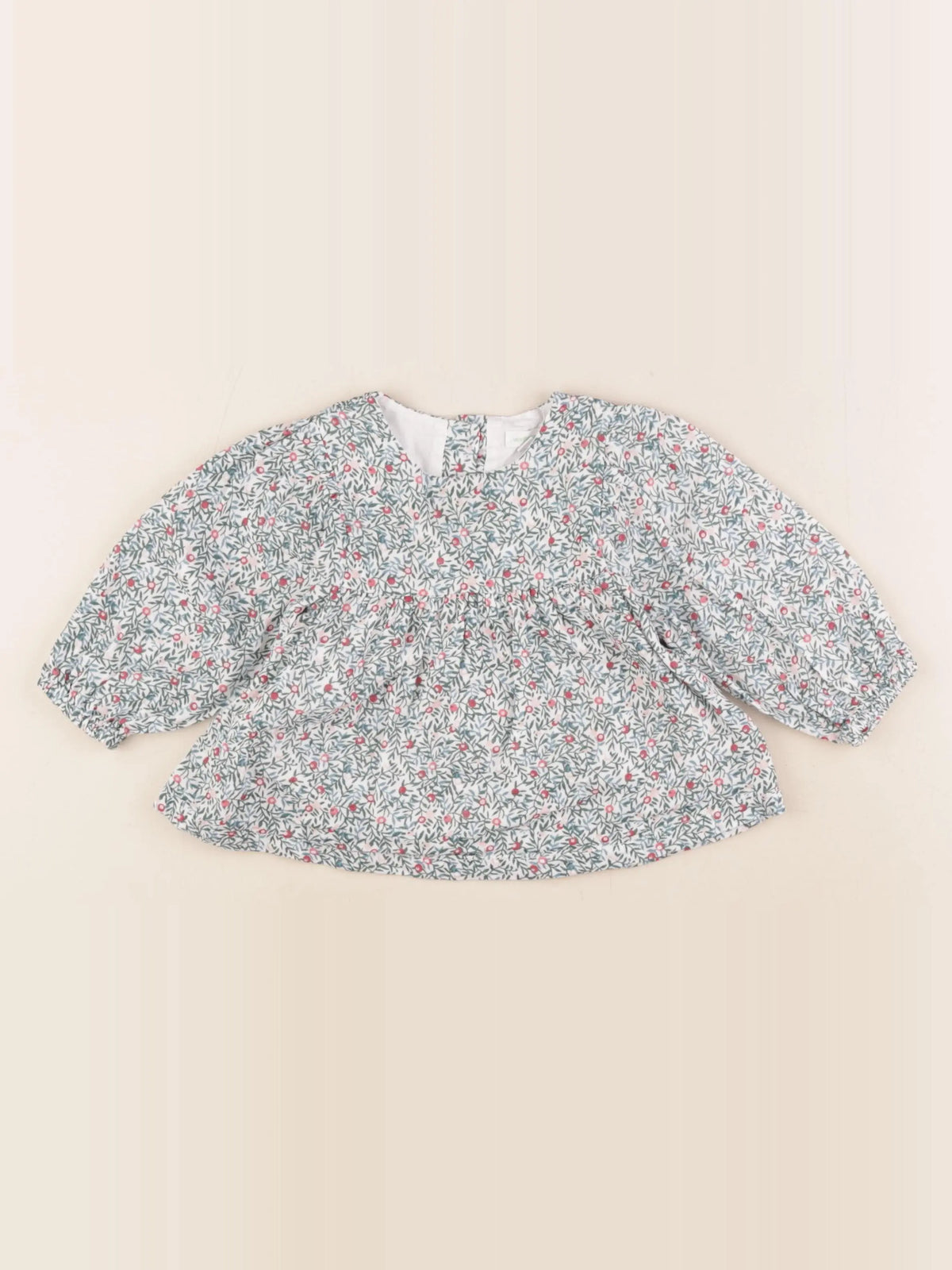 Vertbaudet - blouse multicolore - 12 mois
