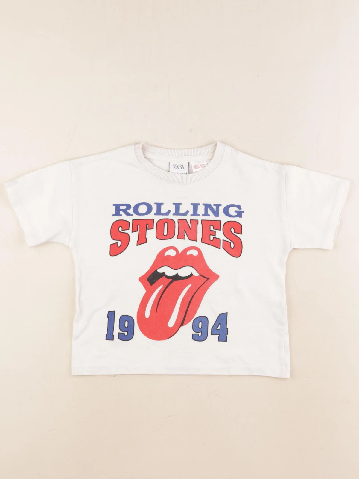 Zara - tee-shirt blanc - 3 ans