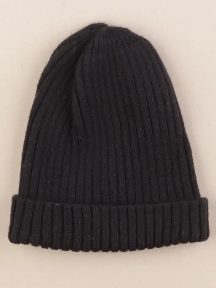 H&M - bonnet noir - 9/12 mois