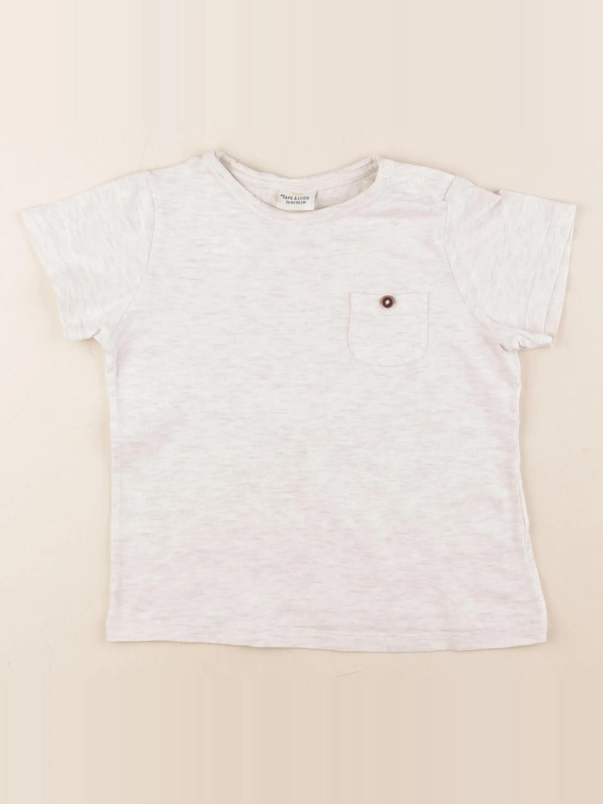 Tape à l'oeil - tee-shirt blanc - 36 mois