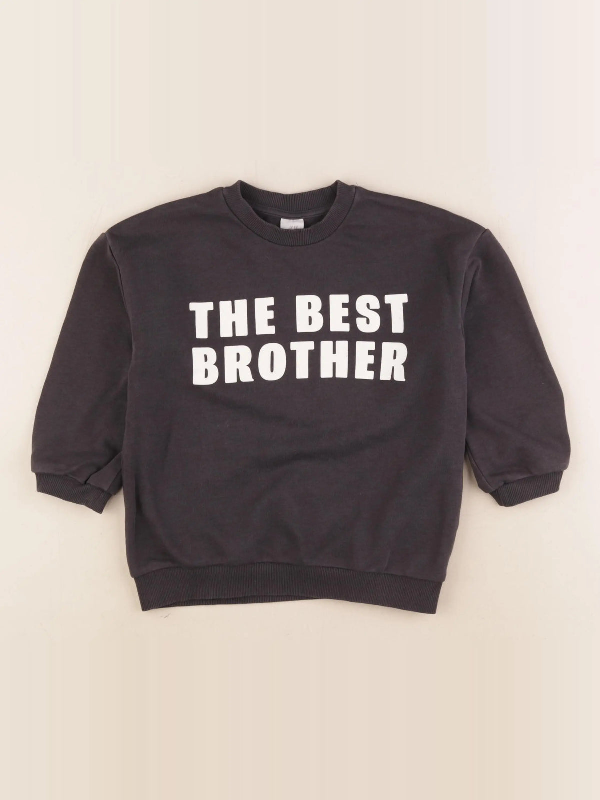 H&M - sweat gris - 2/3 ans