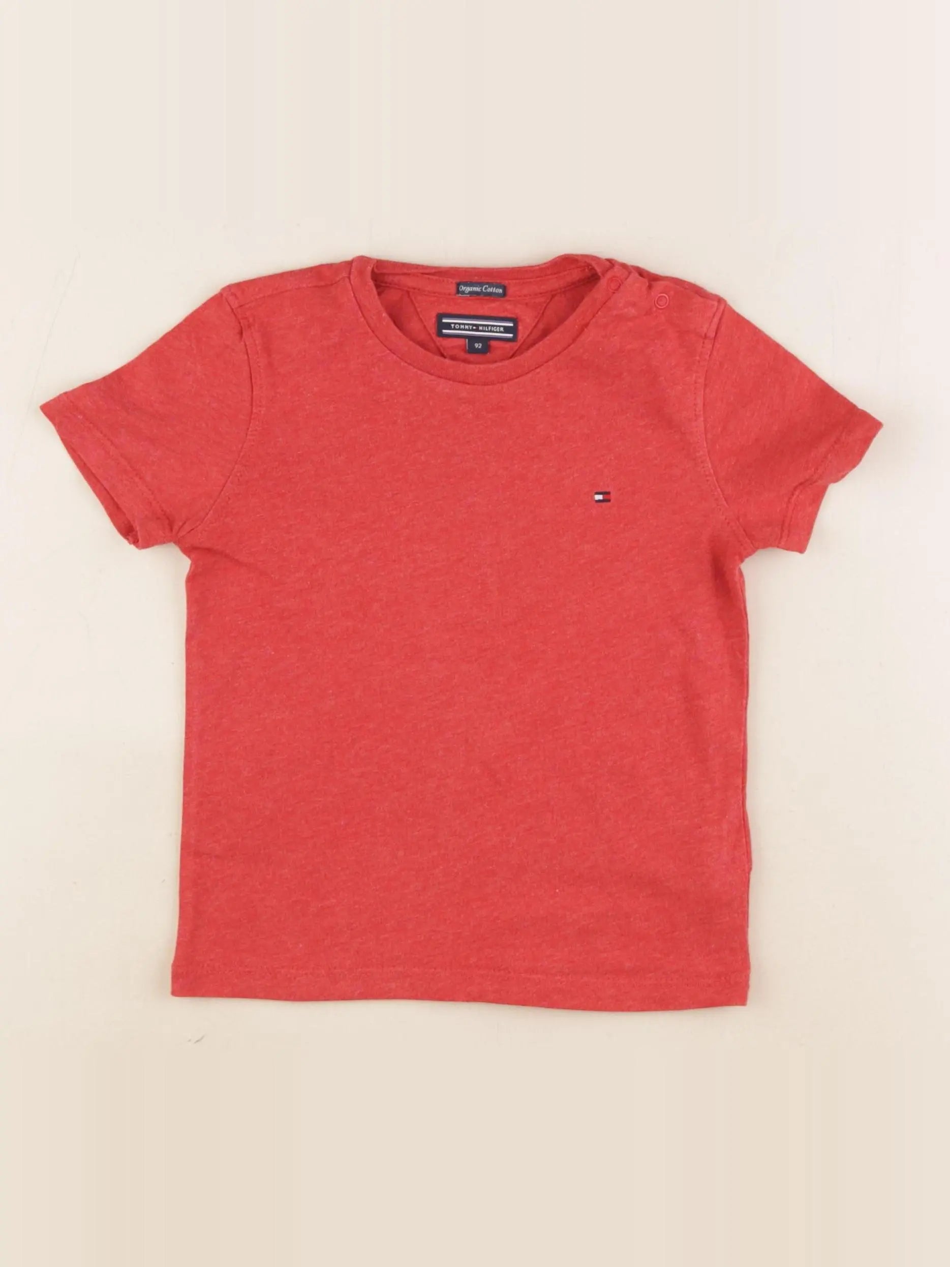 Tommy Hilfiger - tee-shirt orange - 2 ans