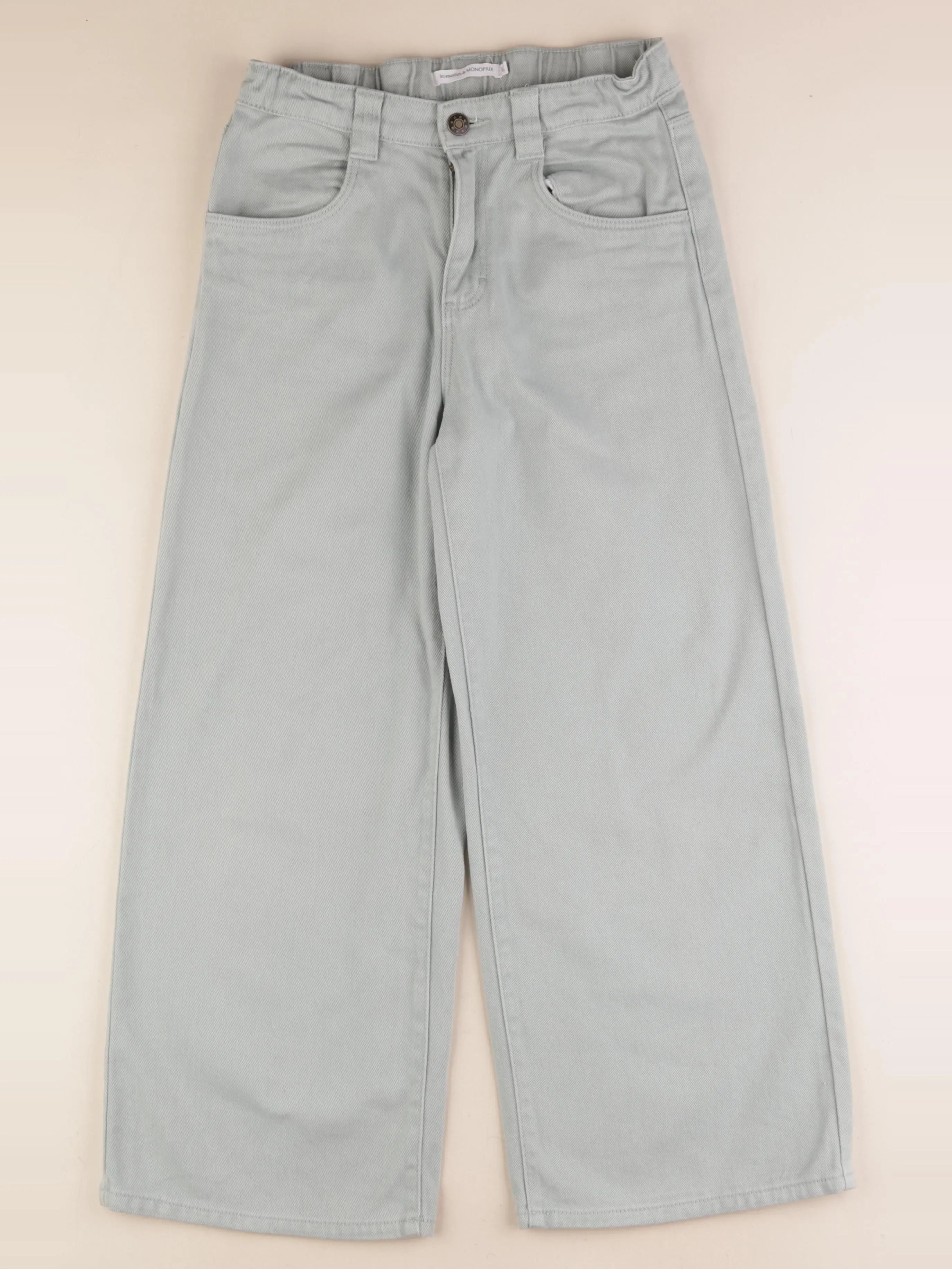 Monoprix - jean vert - 14 ans
