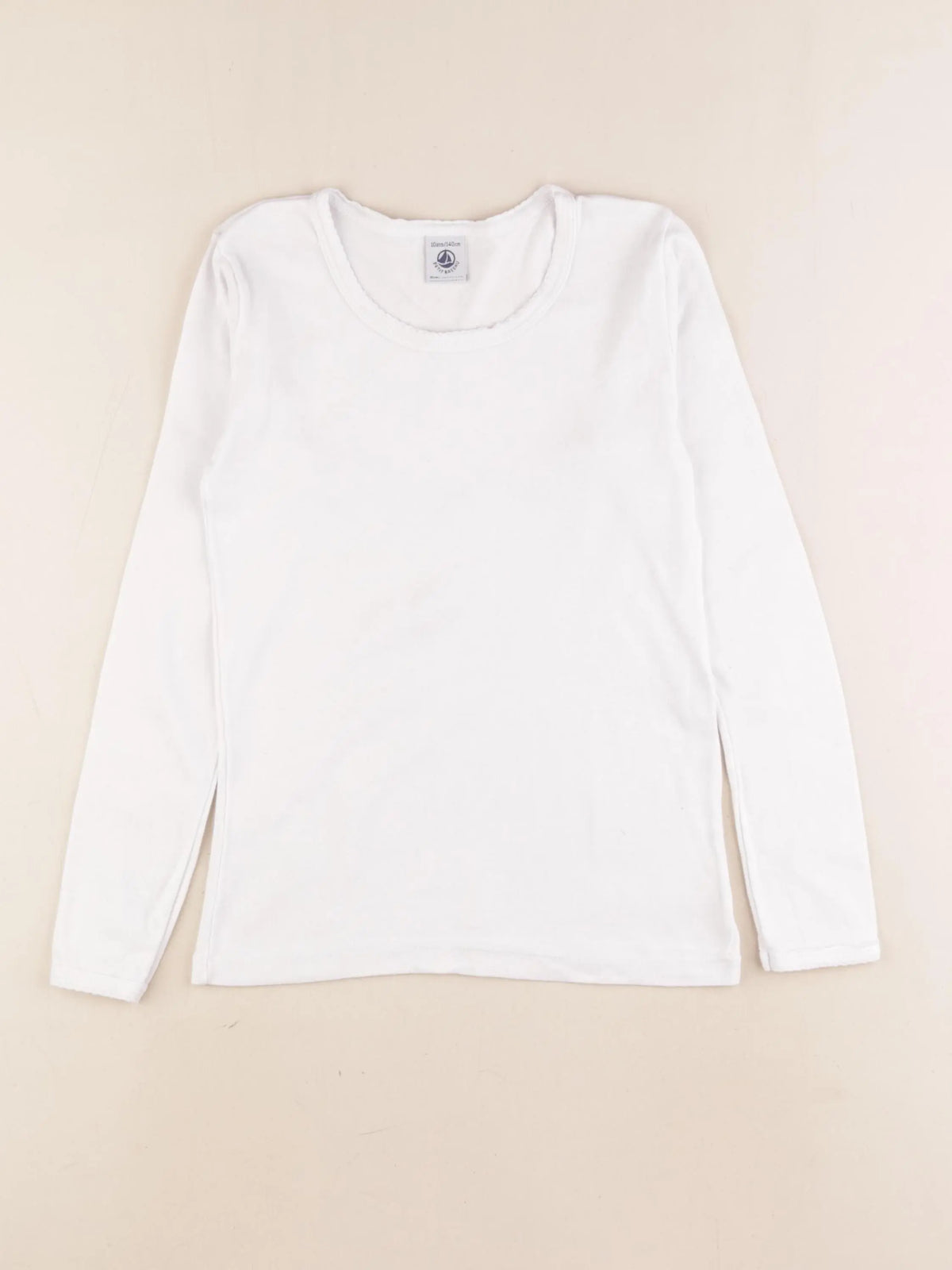 Petit Bateau - maillot de corps blanc - 10 ans