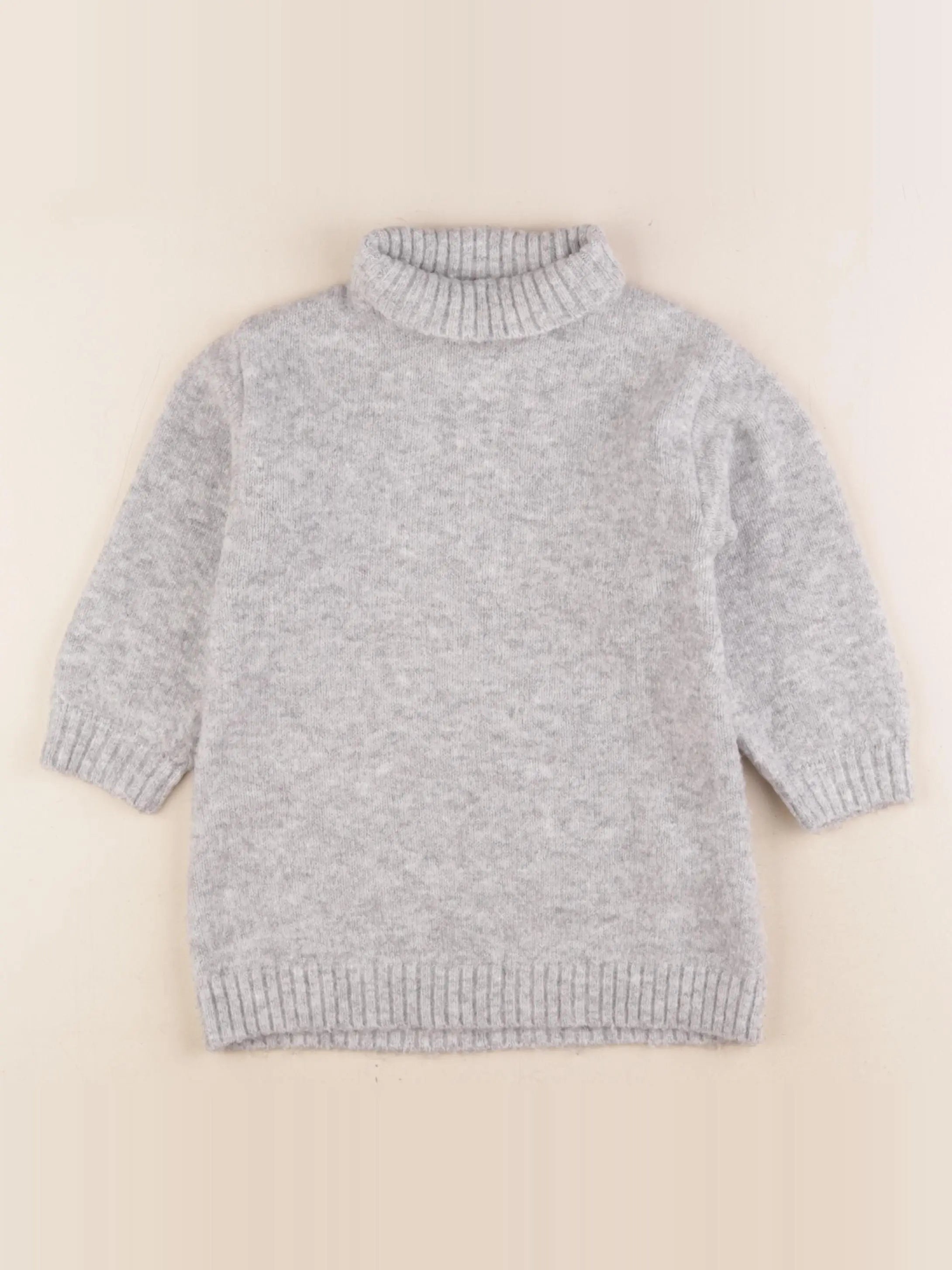 Zara - robe gris - 18/24 mois