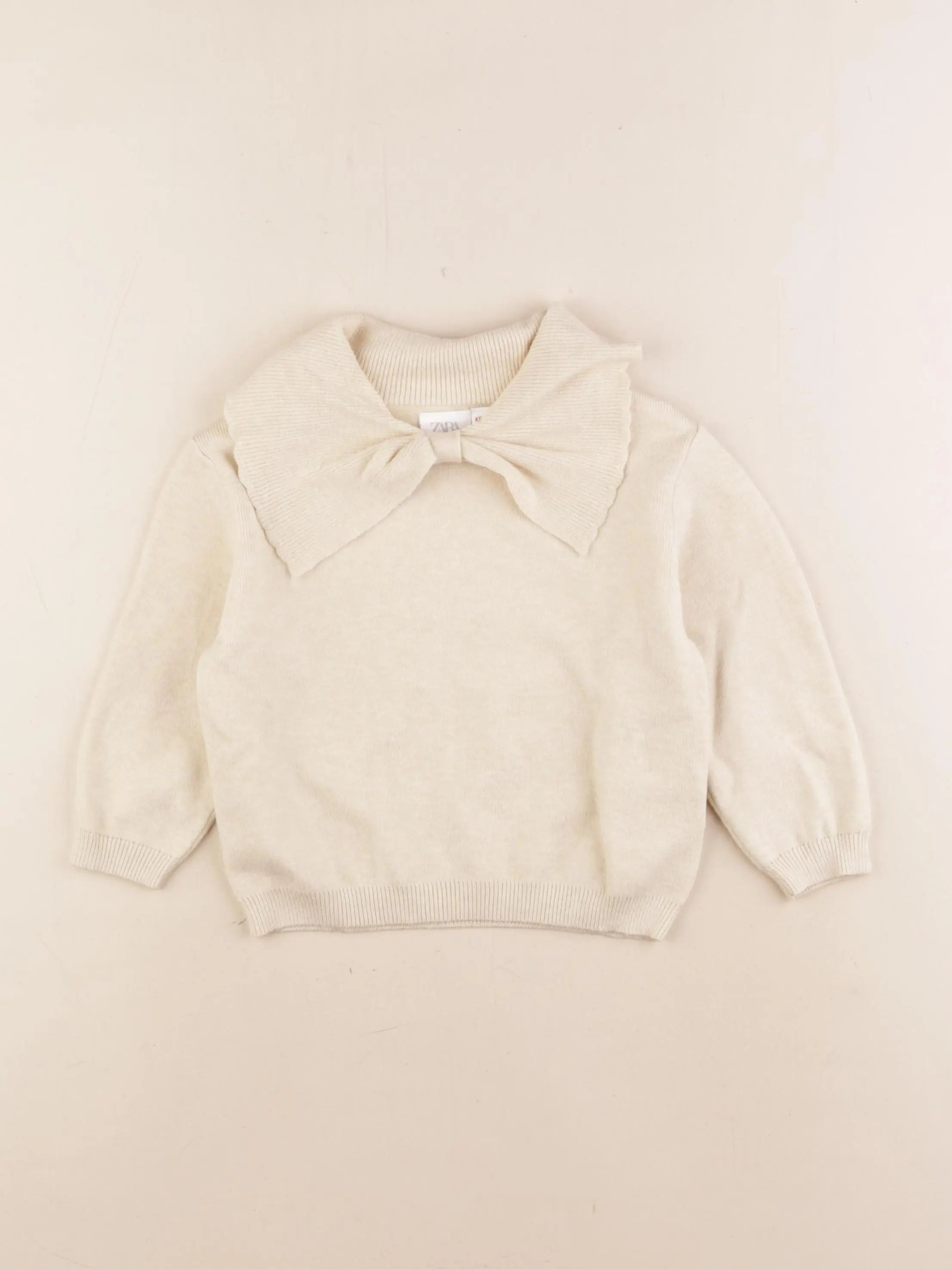 Zara - pull beige - 3 ans