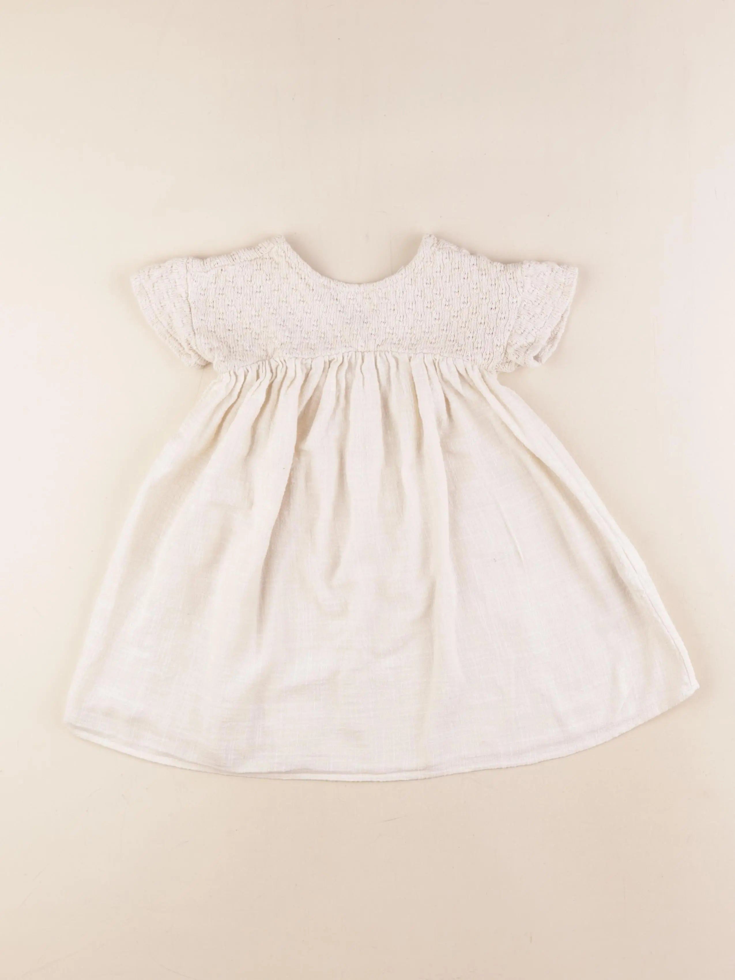 Zara - robe beige - 3 ans