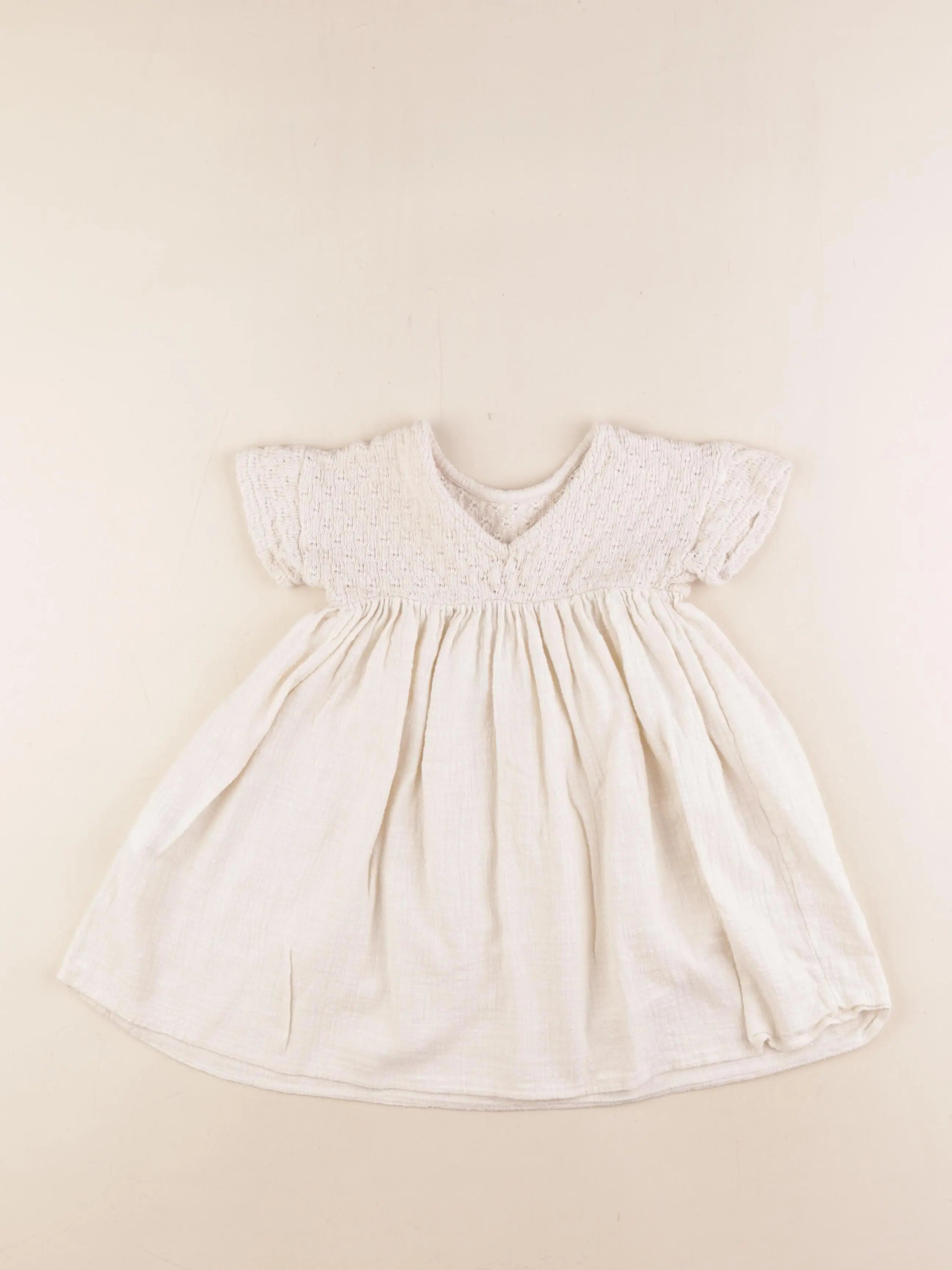 Zara - robe beige - 3 ans