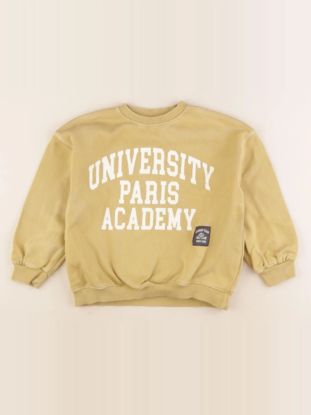 Zara - sweat jaune - 4 ans
