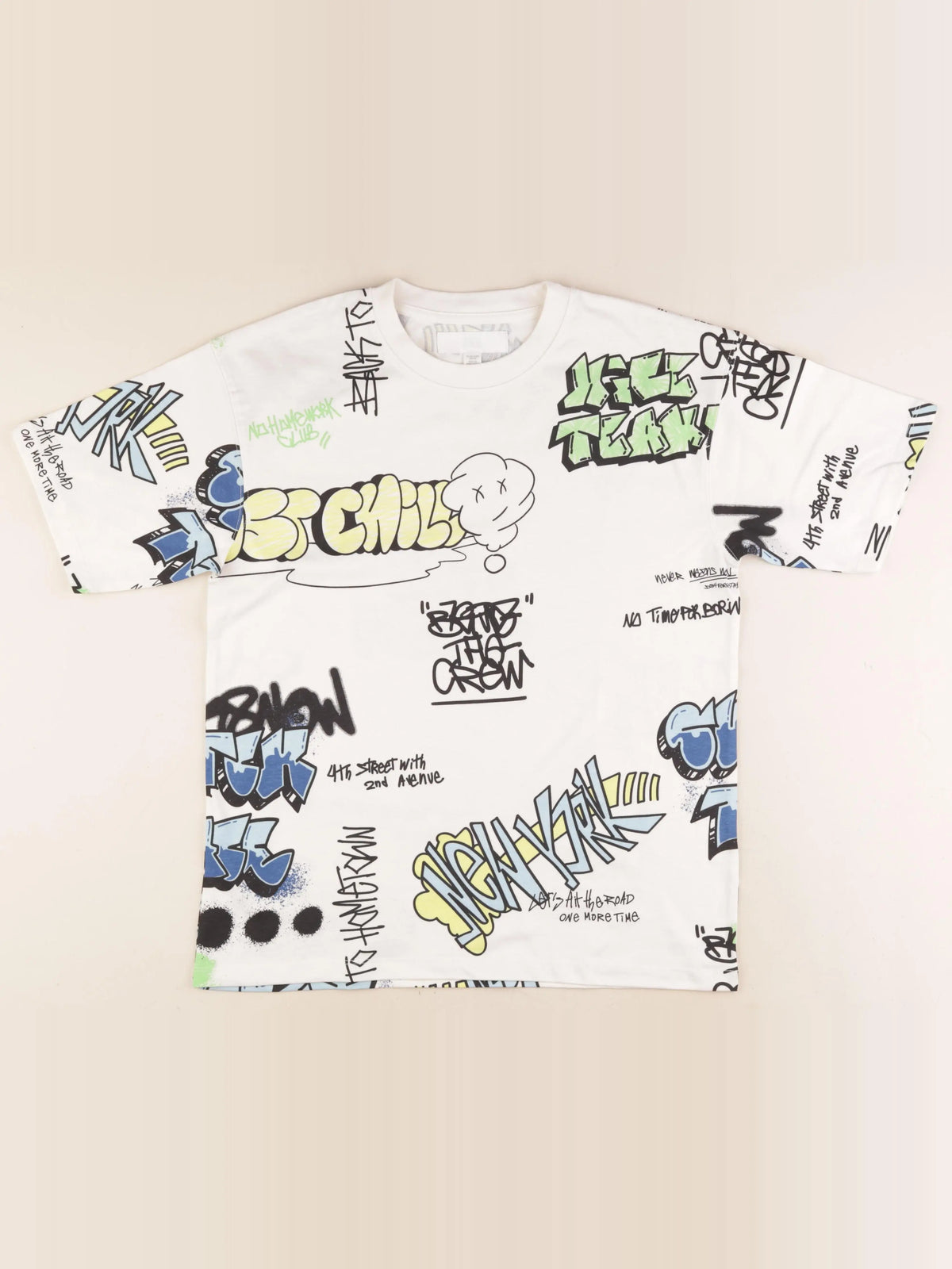 Zara - tee-shirt imprimé au dos multicolore - 11/12 ans