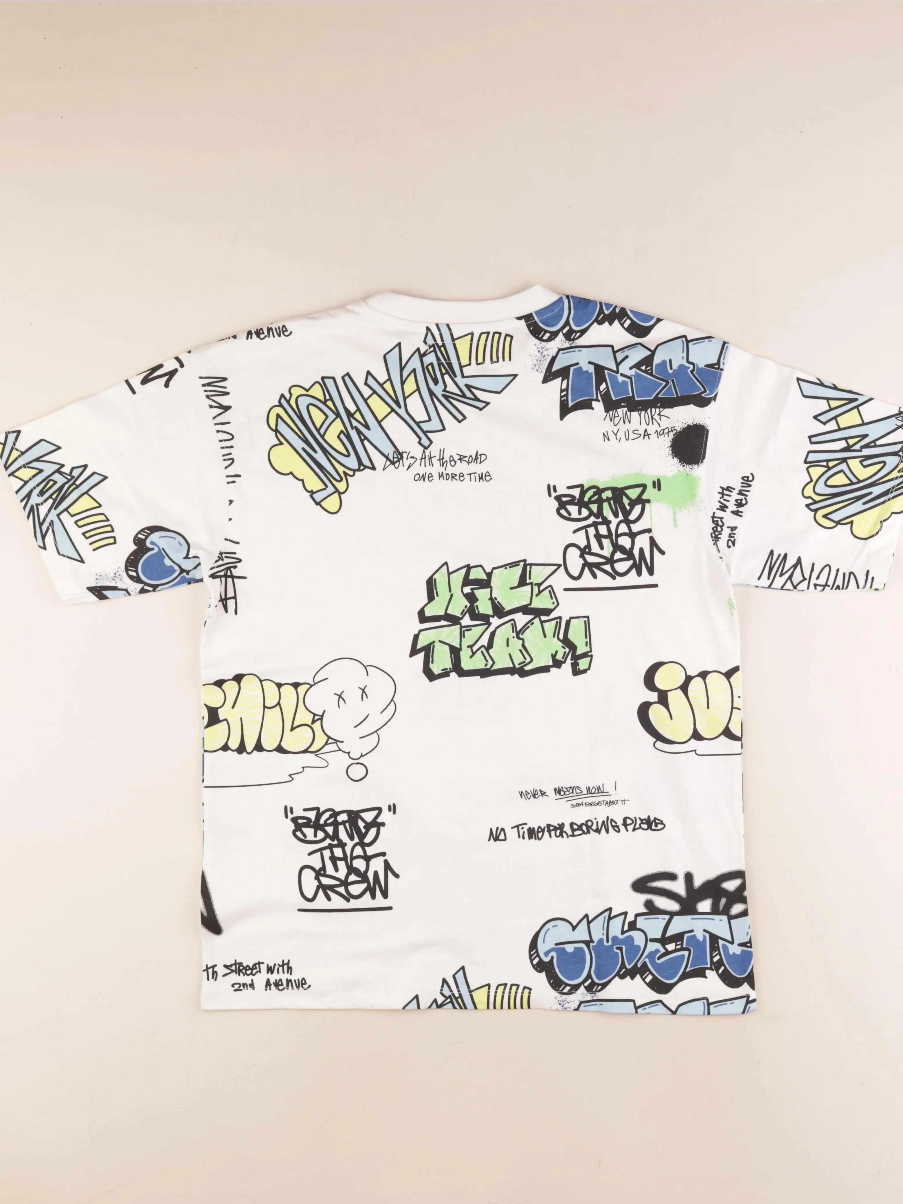 Zara - tee-shirt imprimé au dos multicolore - 11/12 ans