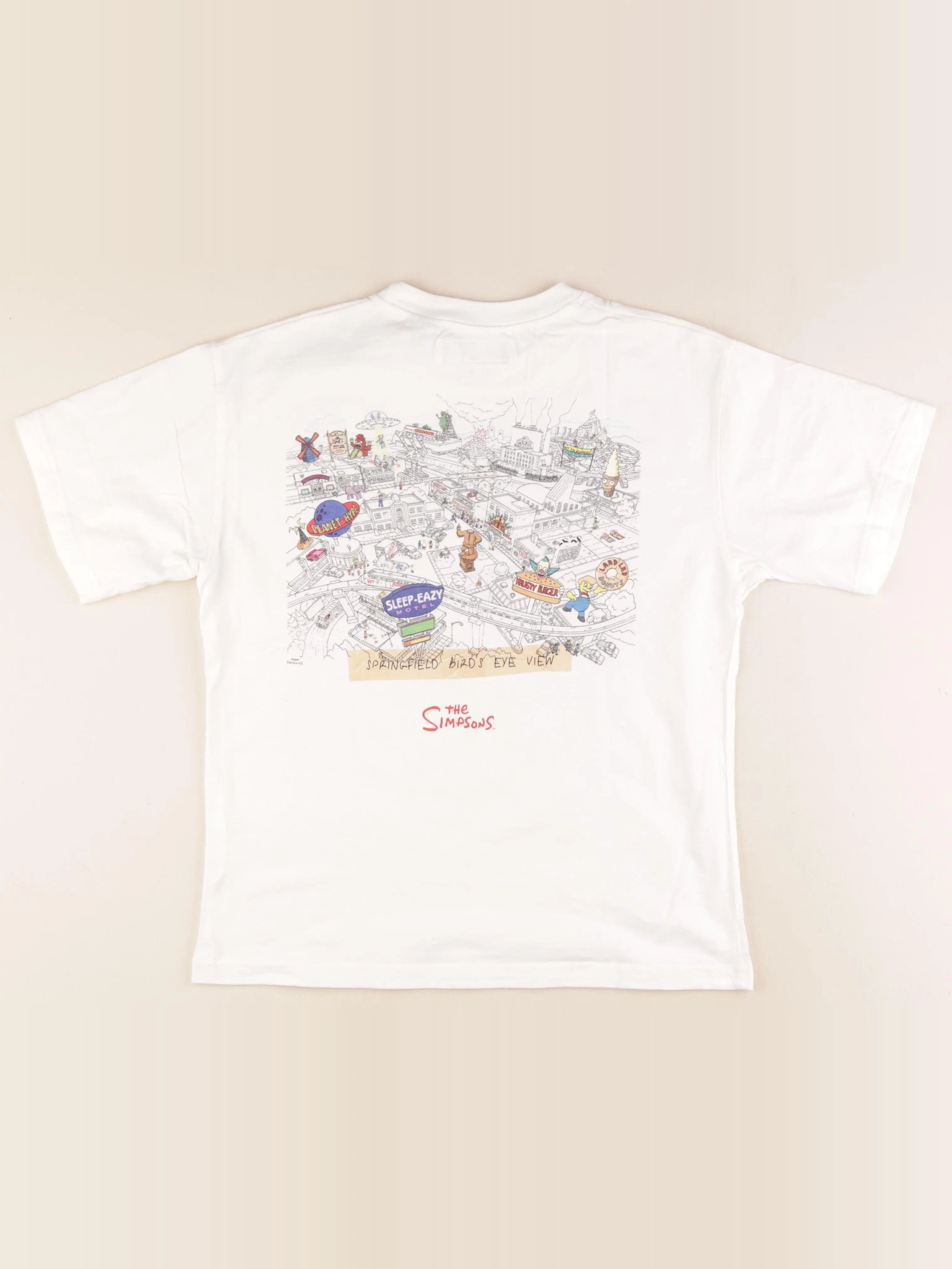 Zara - tee-shirt imprimé au dos blanc - 11/12 ans