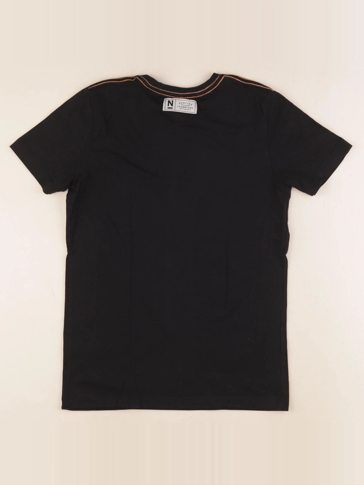 Name it - tee-shirt imprimé au dos noir - 11/12 ans