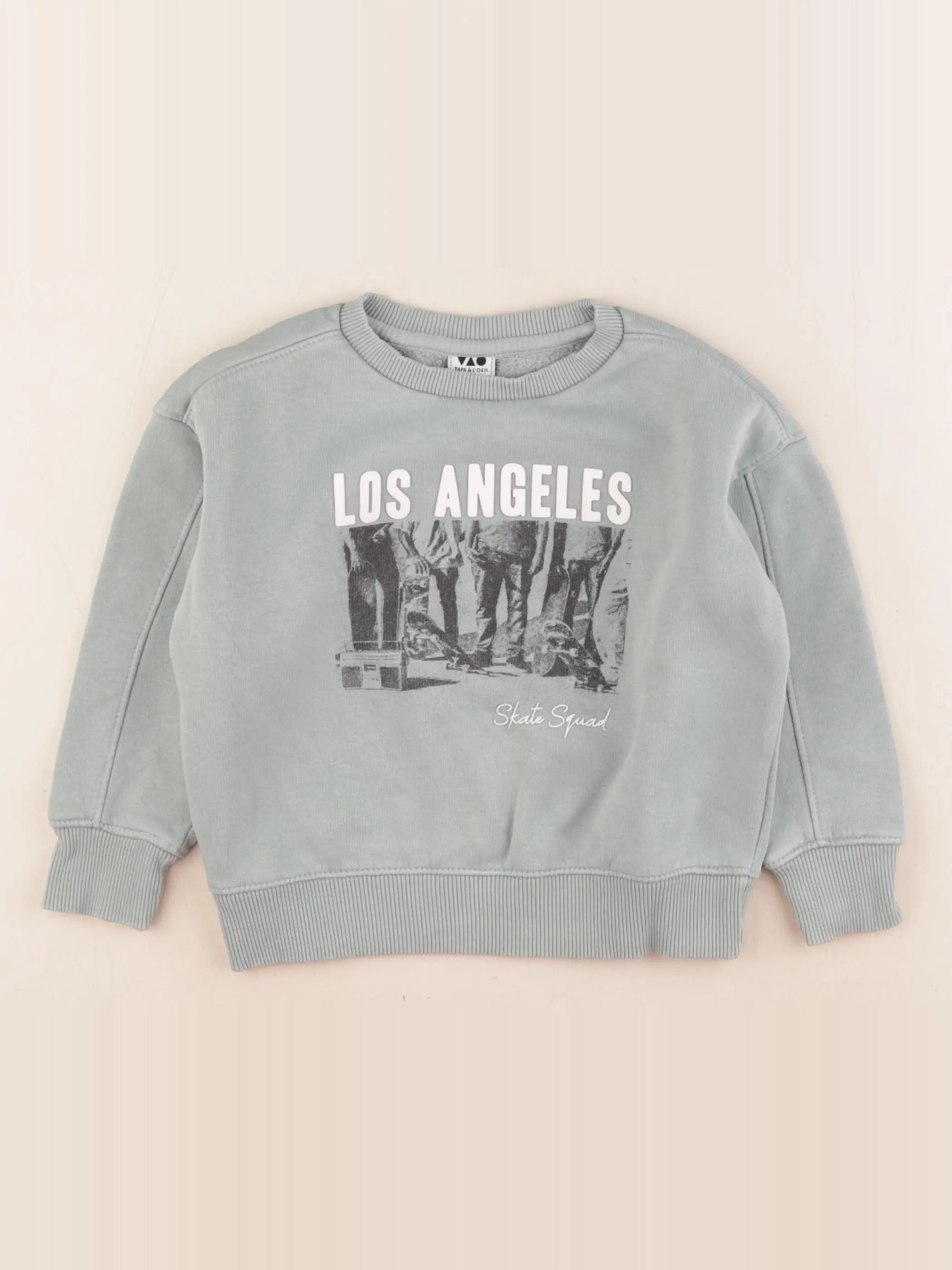 Tape à l'oeil - sweat vert - 3 ans