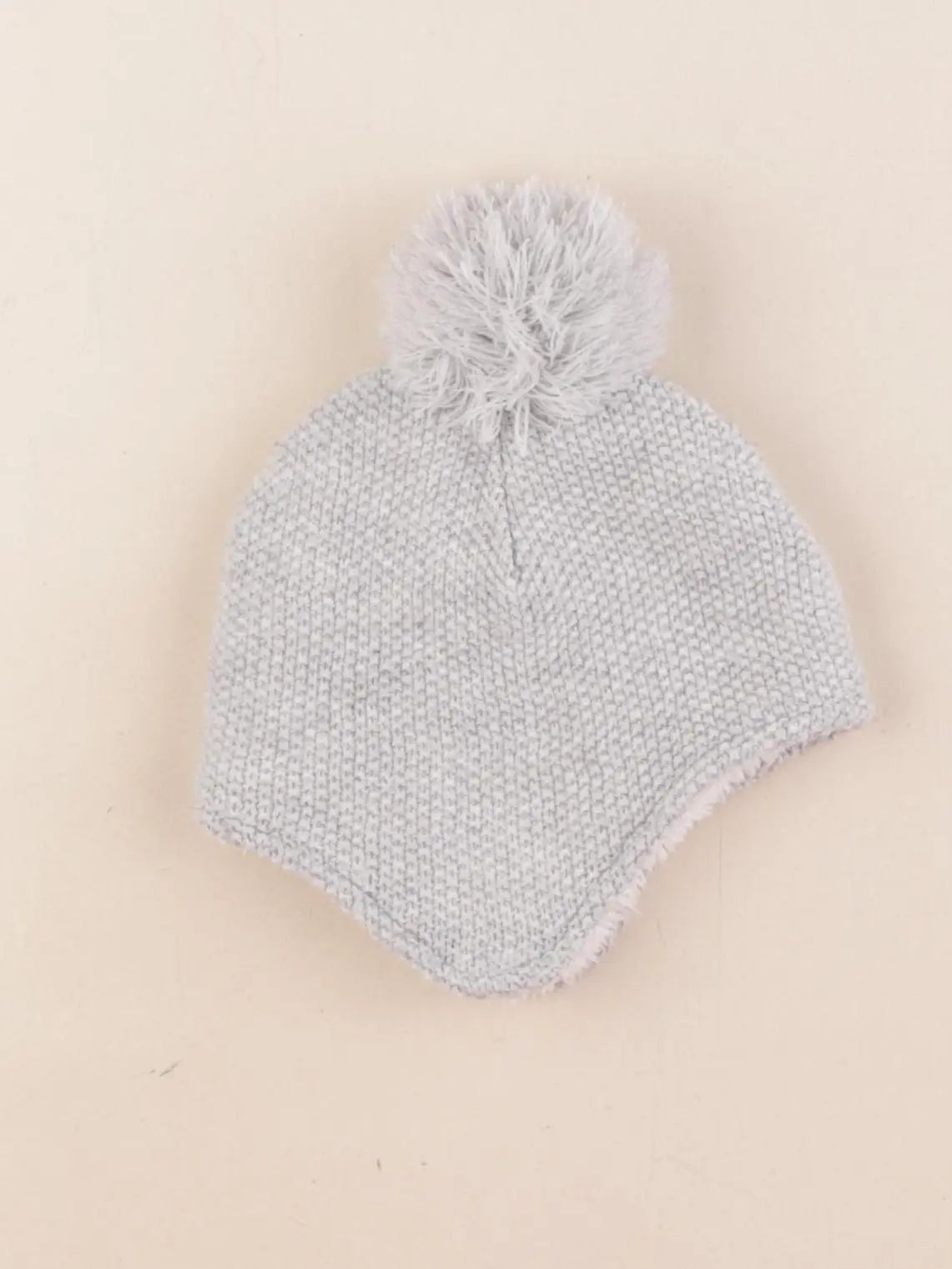 Boutchou - bonnet gris - 6/9 mois